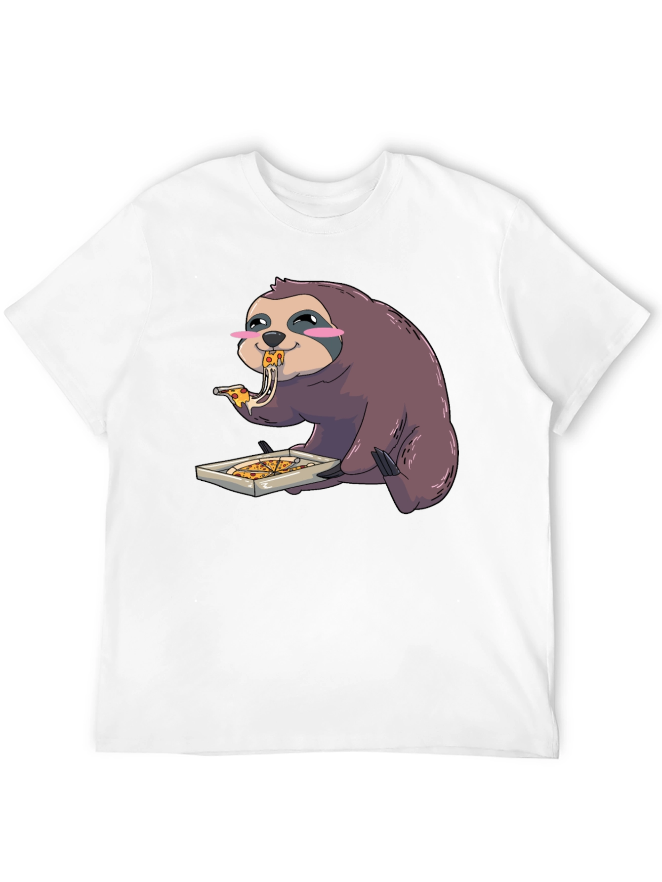 Sloth Pizza Lover T-Shirt - Casual Style
