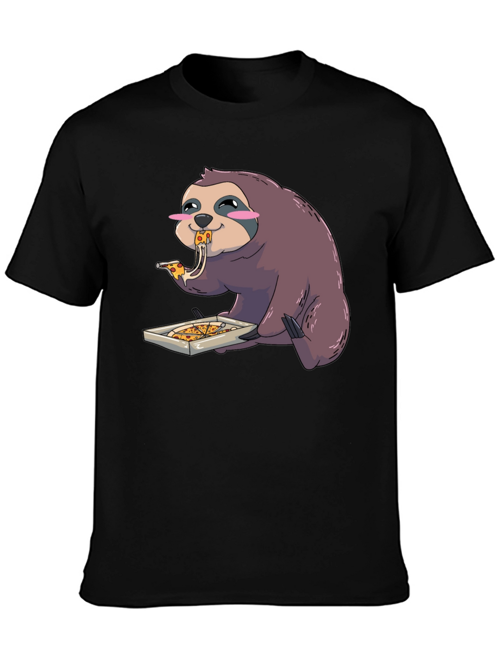 Sloth Pizza Lover T-Shirt - Casual Style