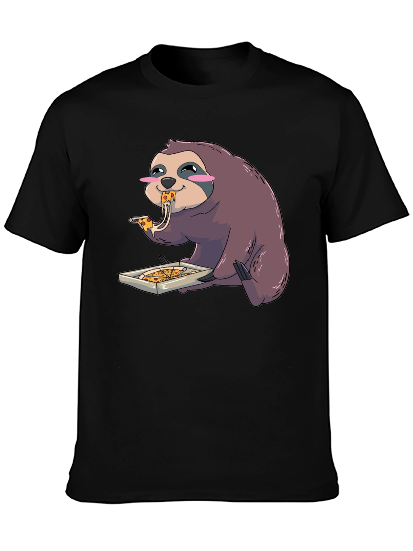 Sloth Pizza Lover T-Shirt - Casual Style