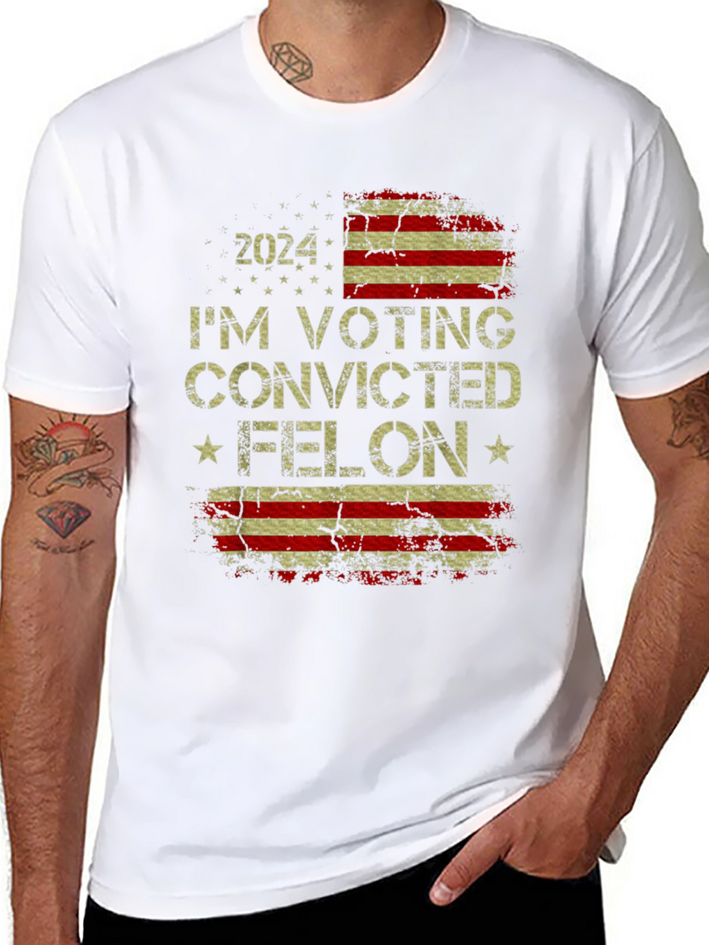 Convicted Felon 2024 T-Shirt