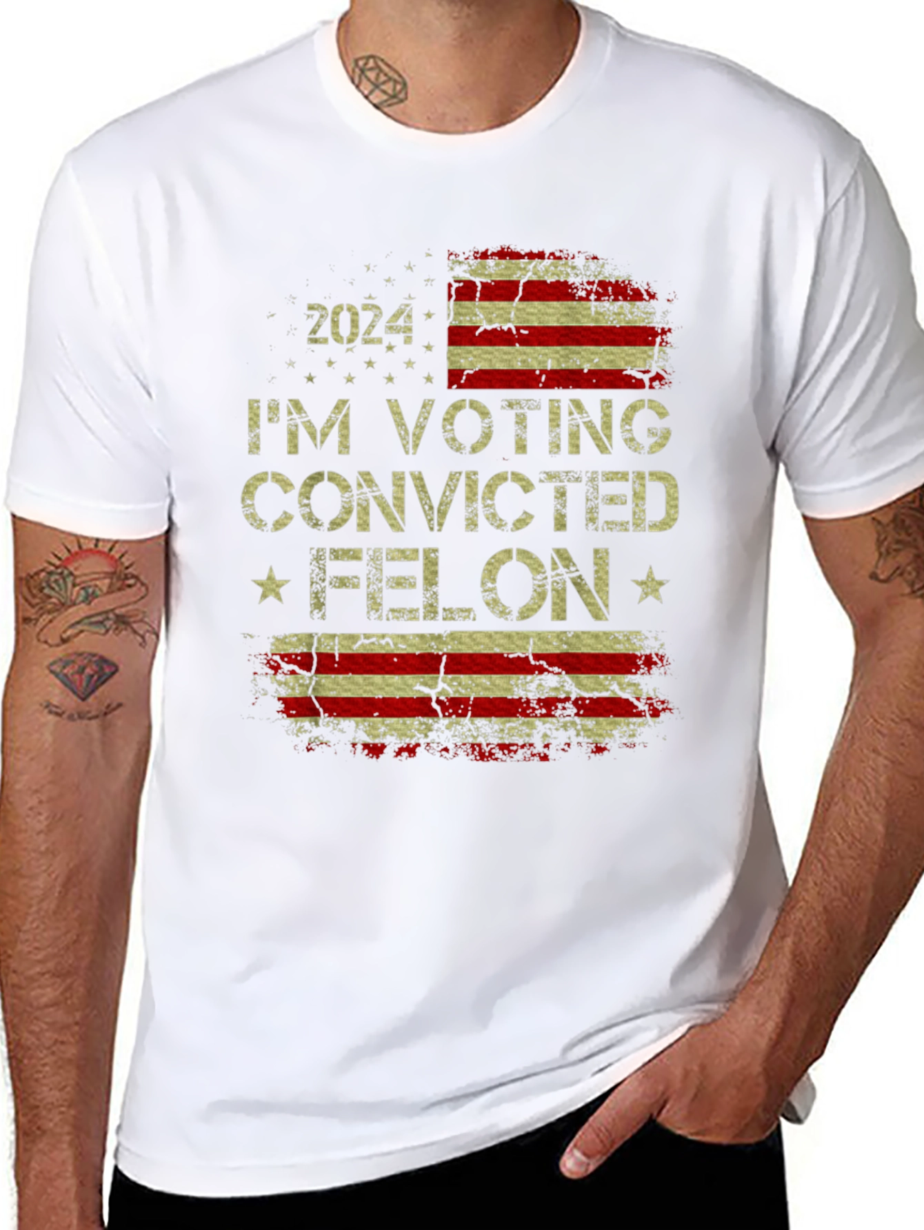 Convicted Felon 2024 T-Shirt