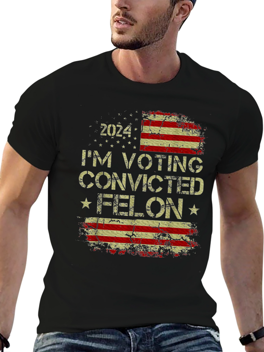 Convicted Felon 2024 T-Shirt