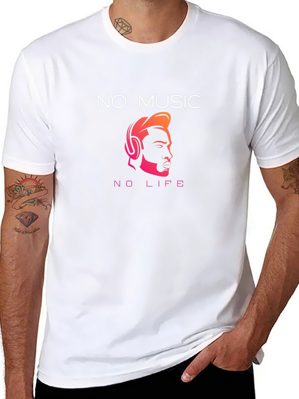 No Music No Life T-Shirt