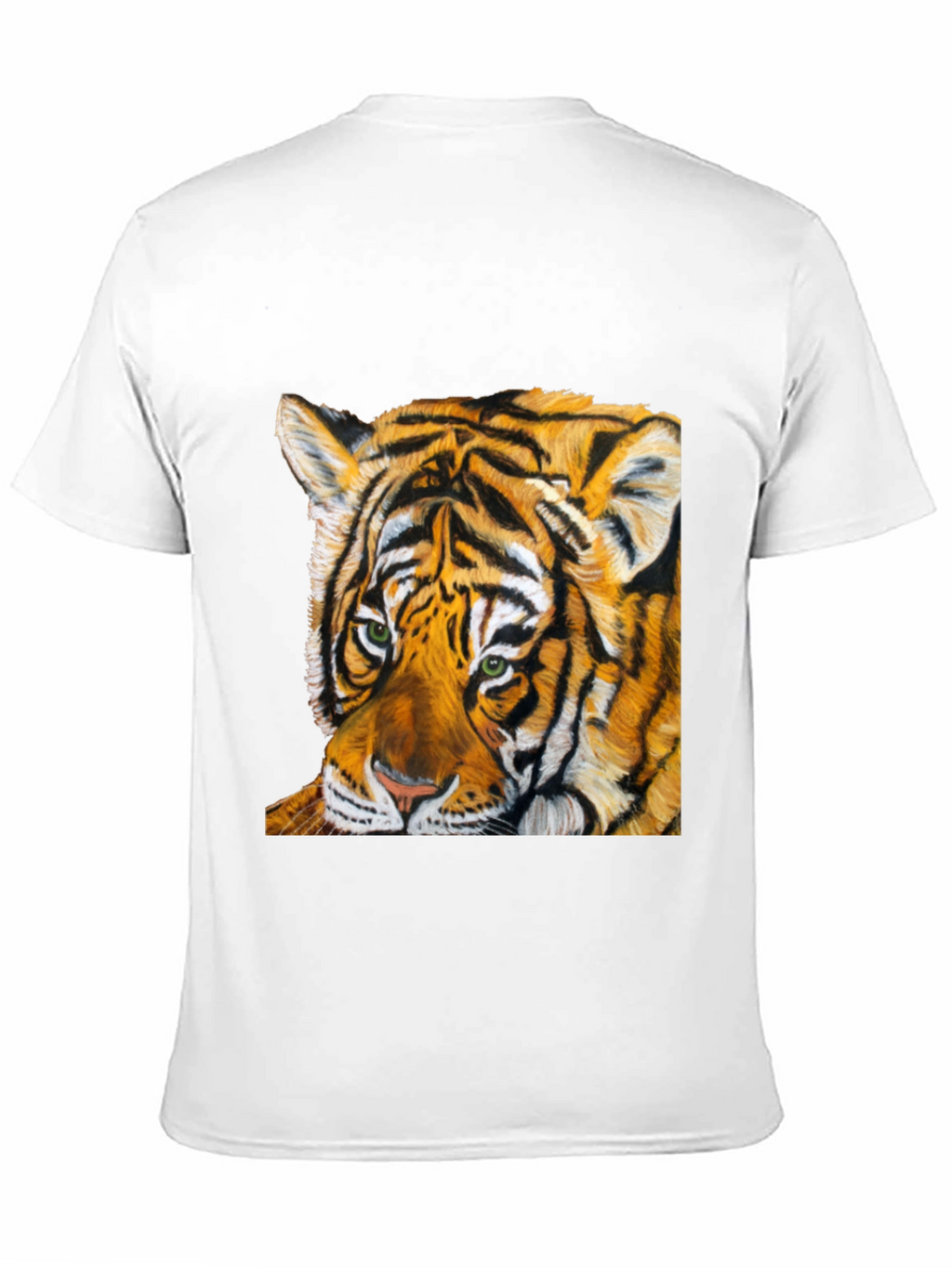 Tiger Graphic Tee - Bold Animal Print T-Shirt