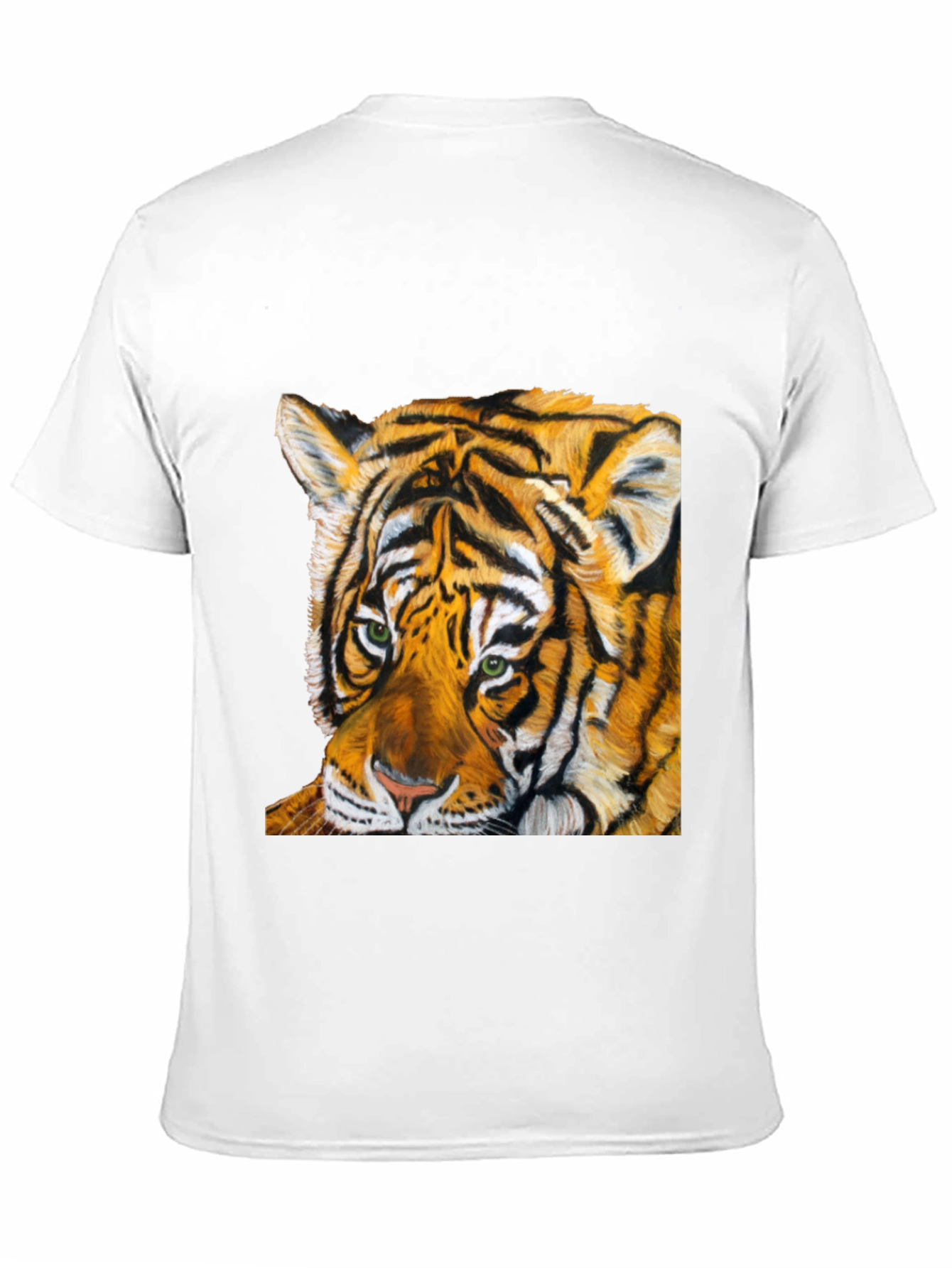 Tiger Graphic Tee - Bold Animal Print T-Shirt