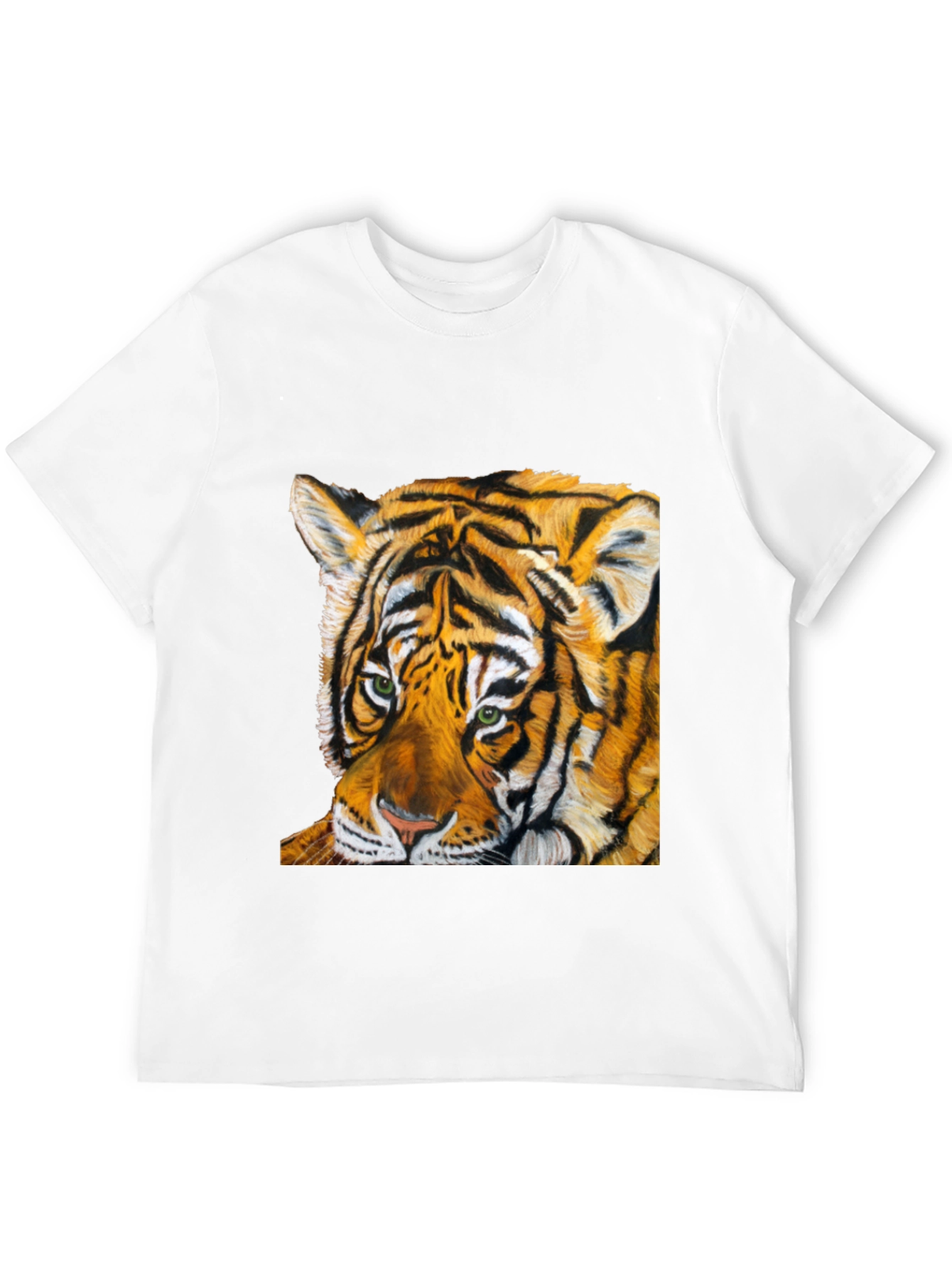 Tiger Graphic Tee - Bold Animal Print T-Shirt