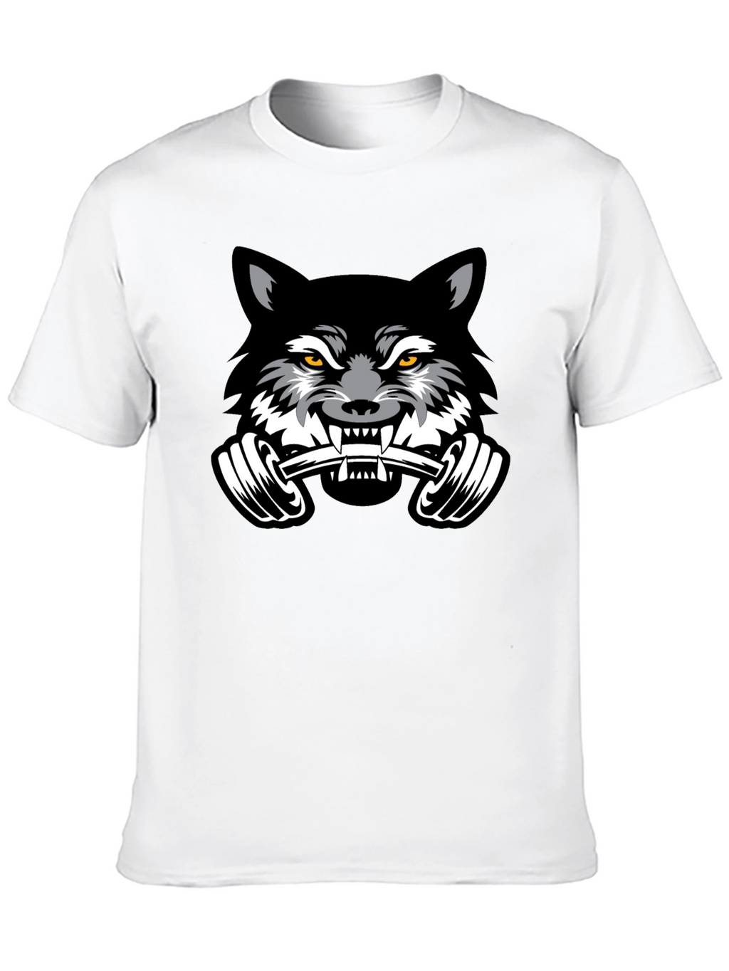 Wolf Barbell Black T-Shirt