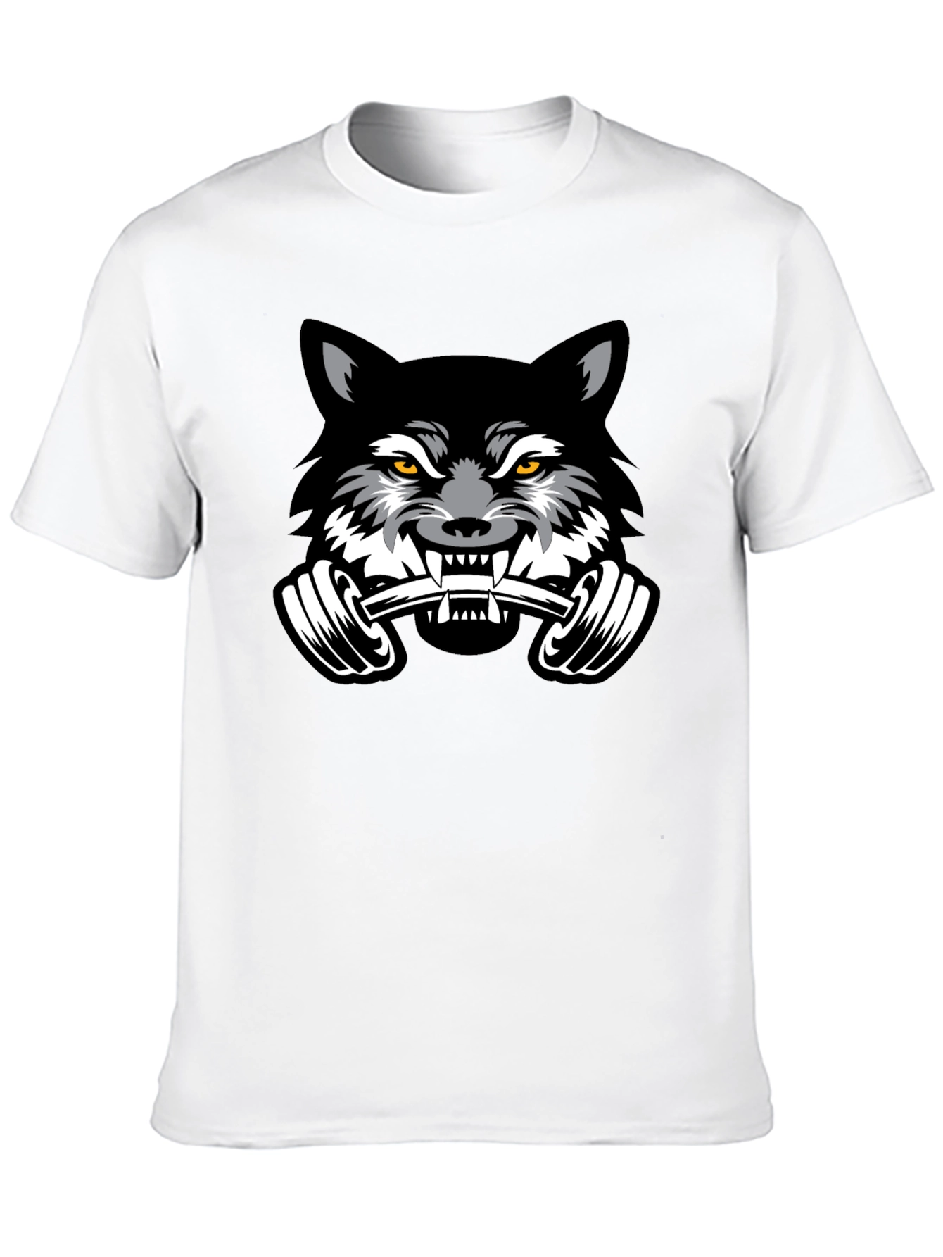 Wolf Barbell Black T-Shirt