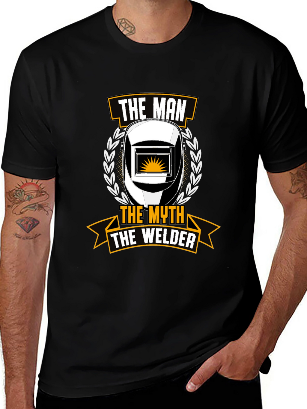 The Welder Graphic Tee - Black