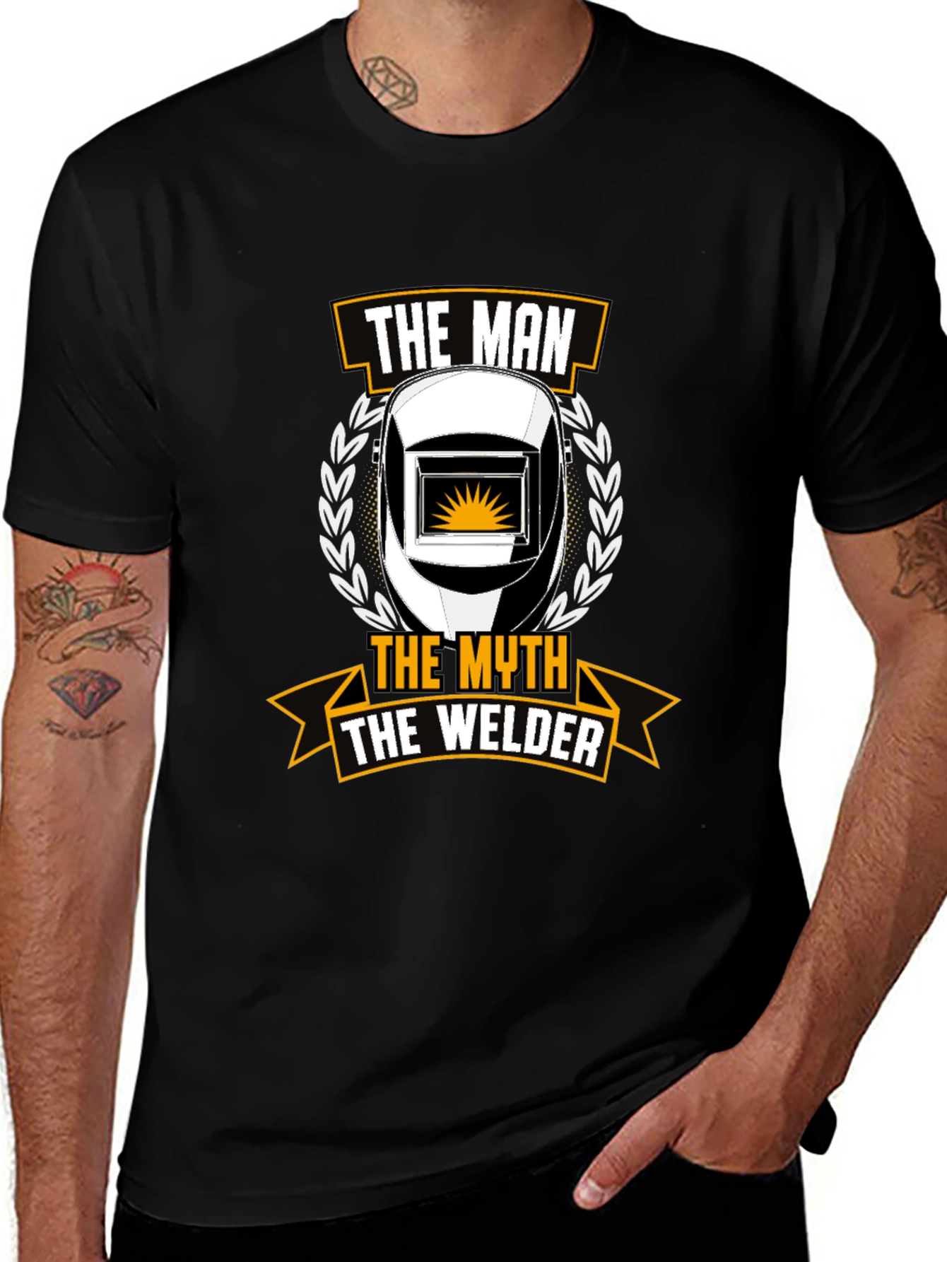 The Welder Graphic Tee - Black