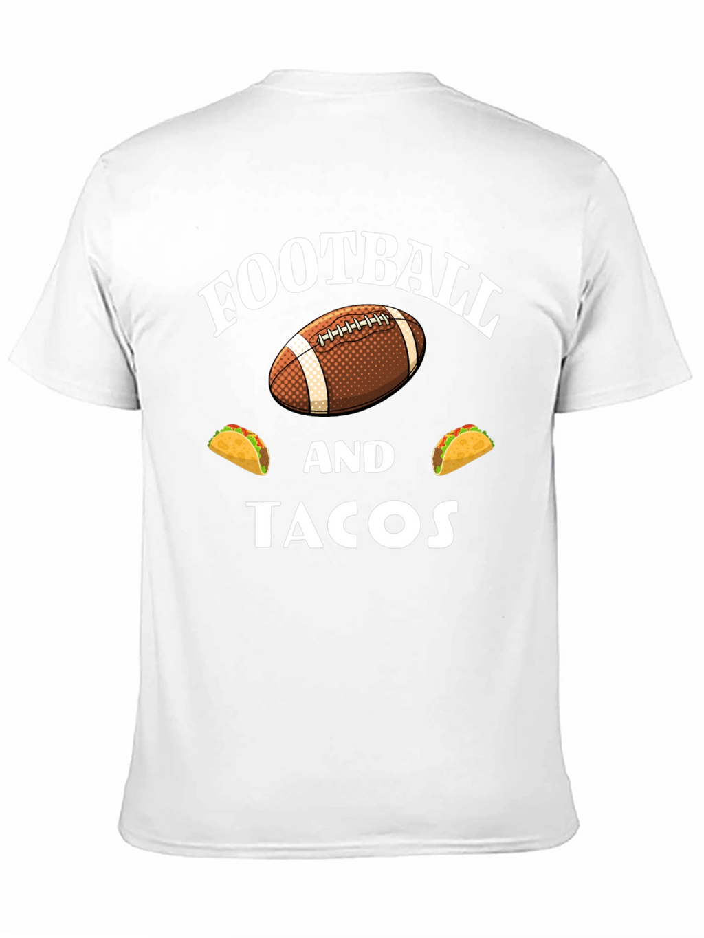 Football and Tacos Graphic T-Shirt