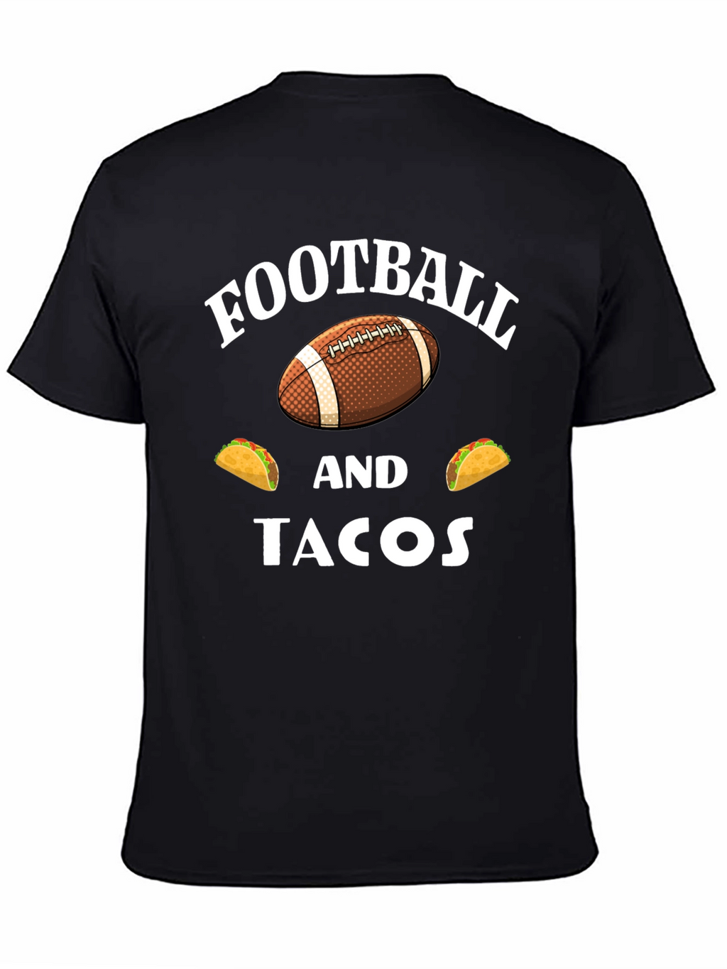 Football and Tacos Graphic T-Shirt