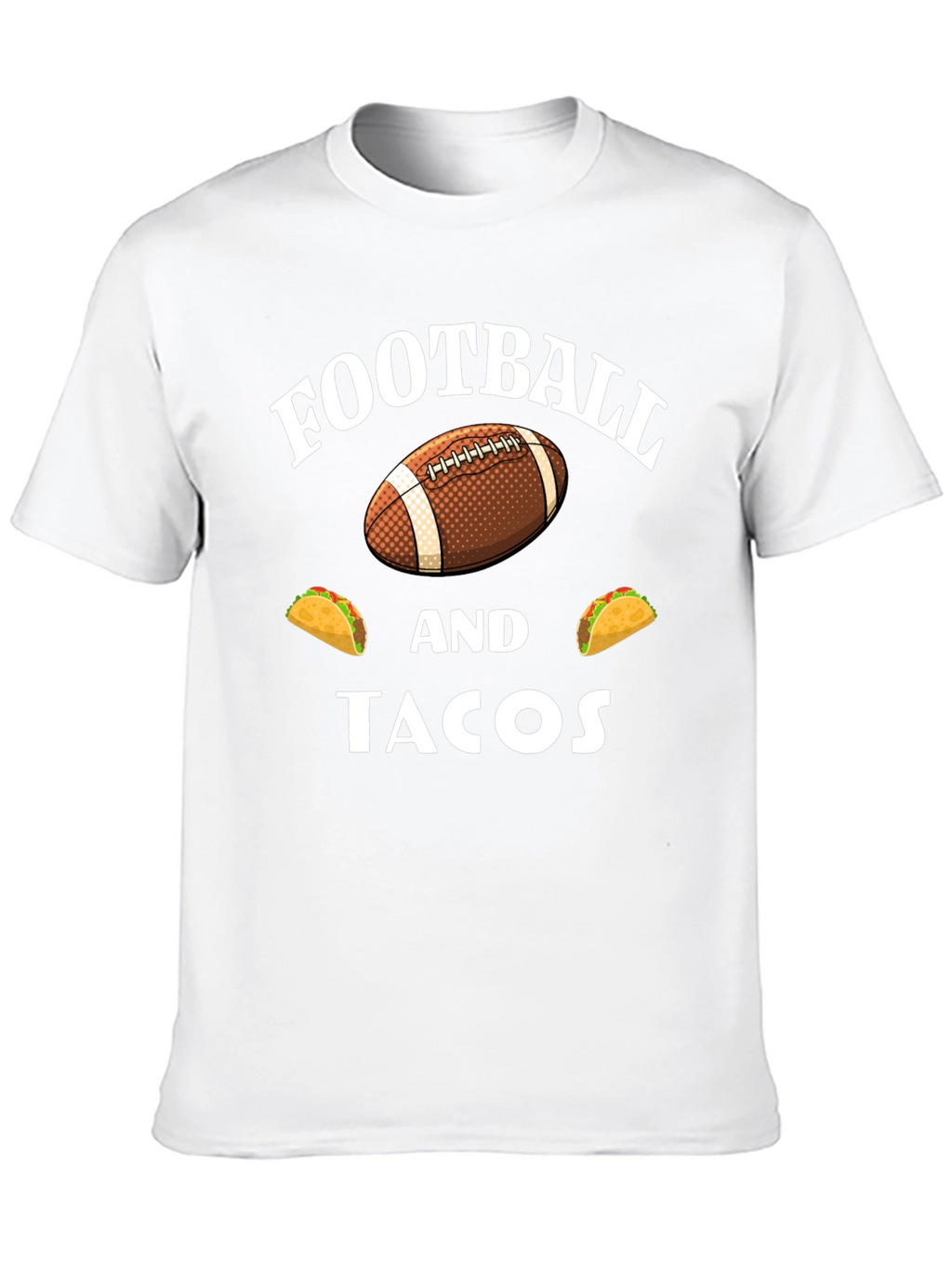 Football and Tacos Graphic T-Shirt