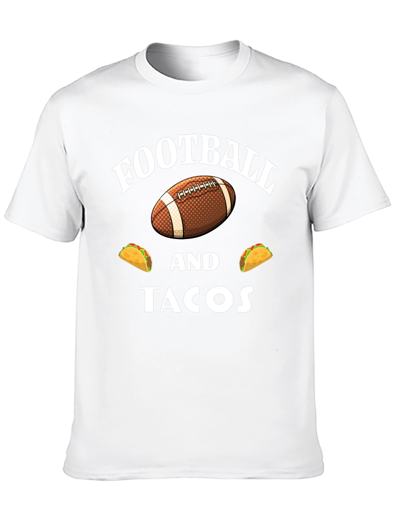 Football and Tacos Graphic T-Shirt