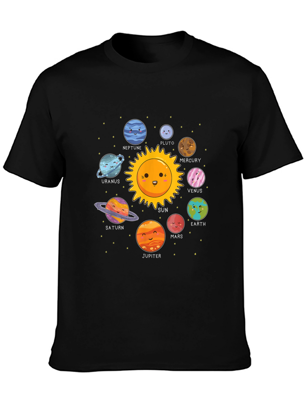 Solar System Graphic Print Tee