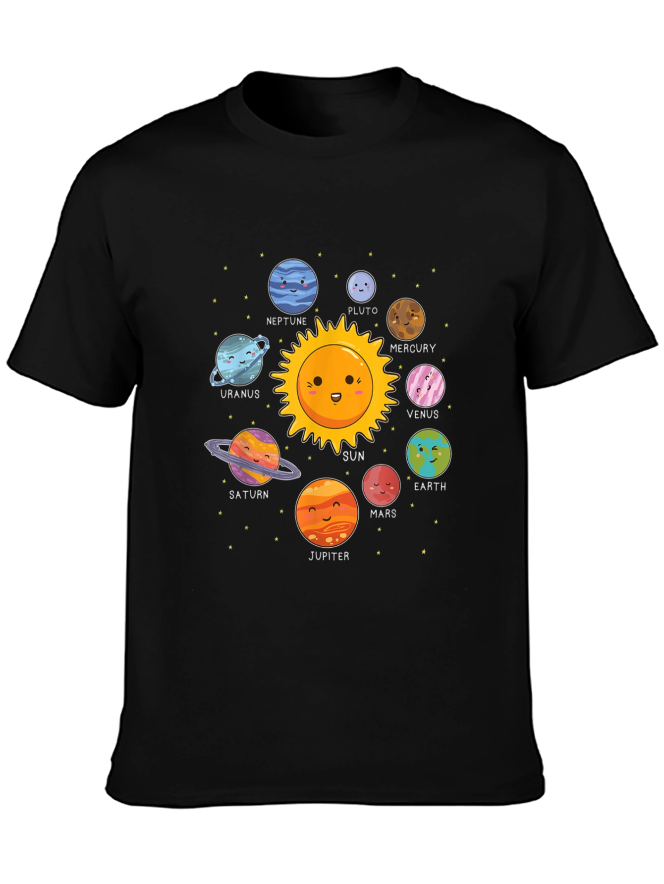 Solar System Graphic Print Tee