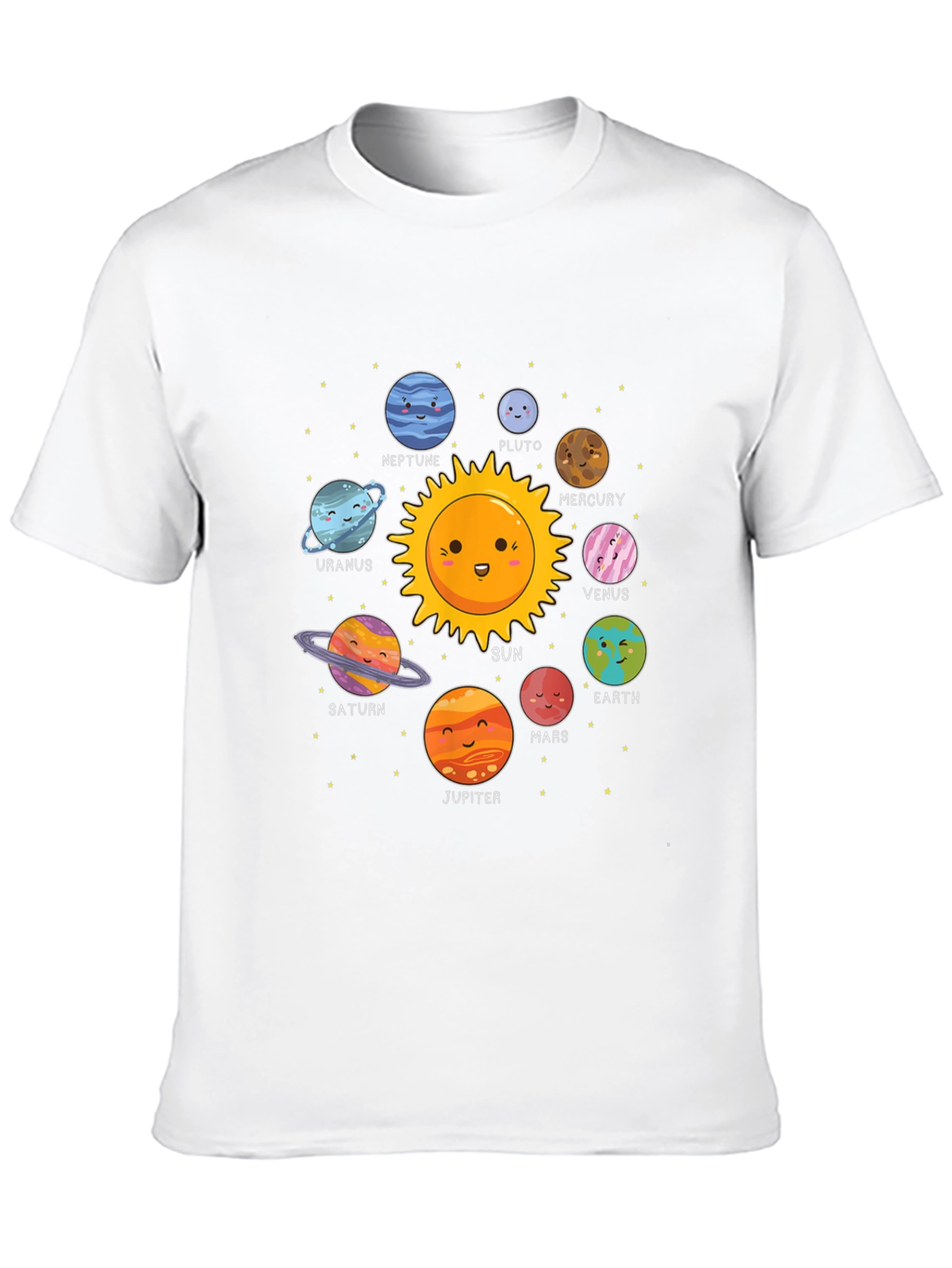 Solar System Graphic Print Tee