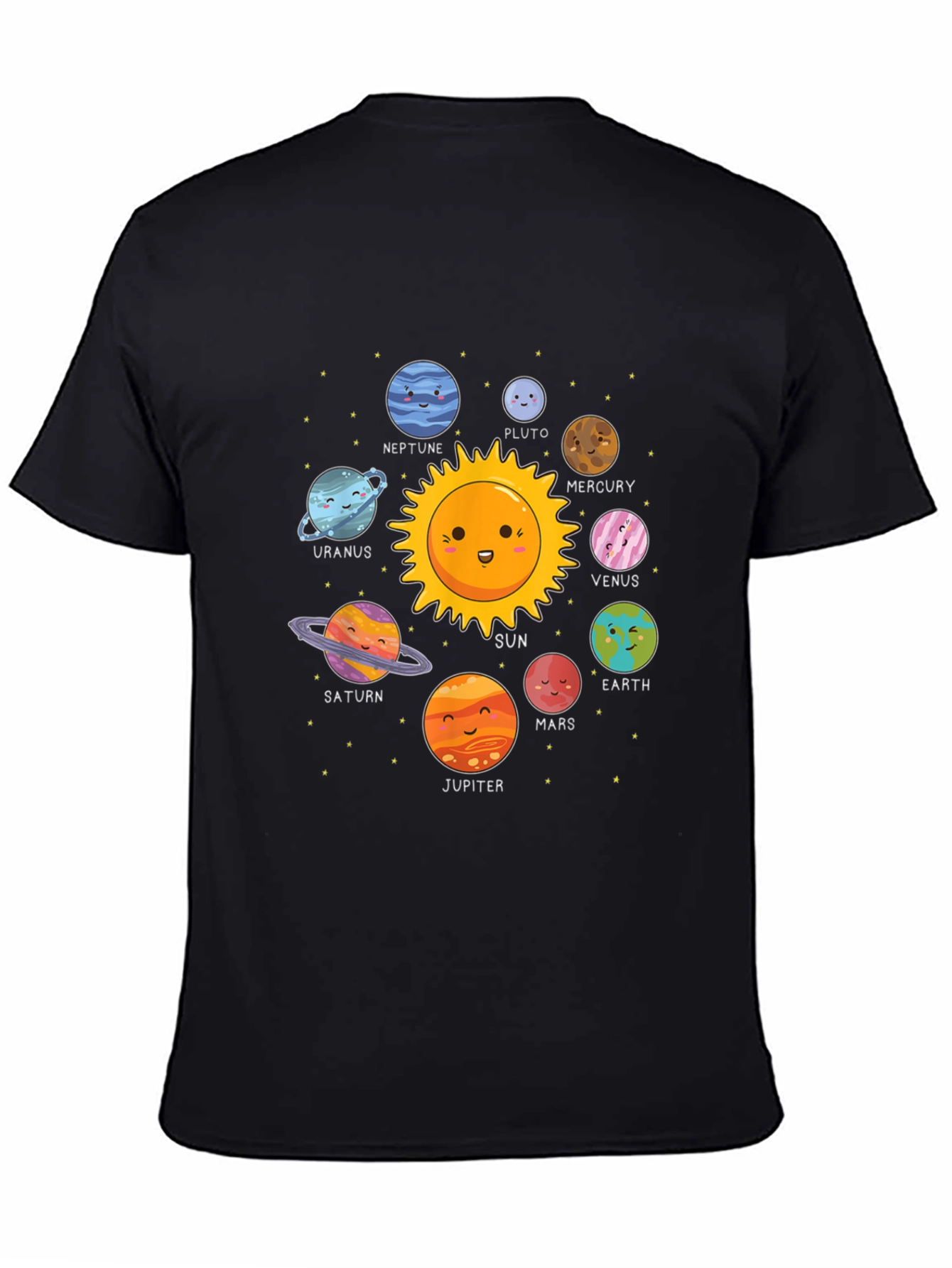 Solar System Graphic Print Tee