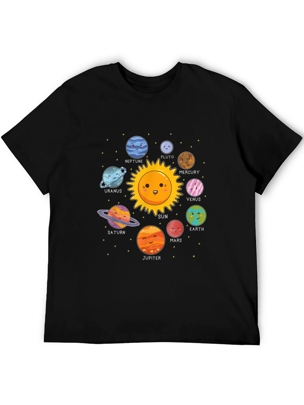 Solar System Graphic Print Tee