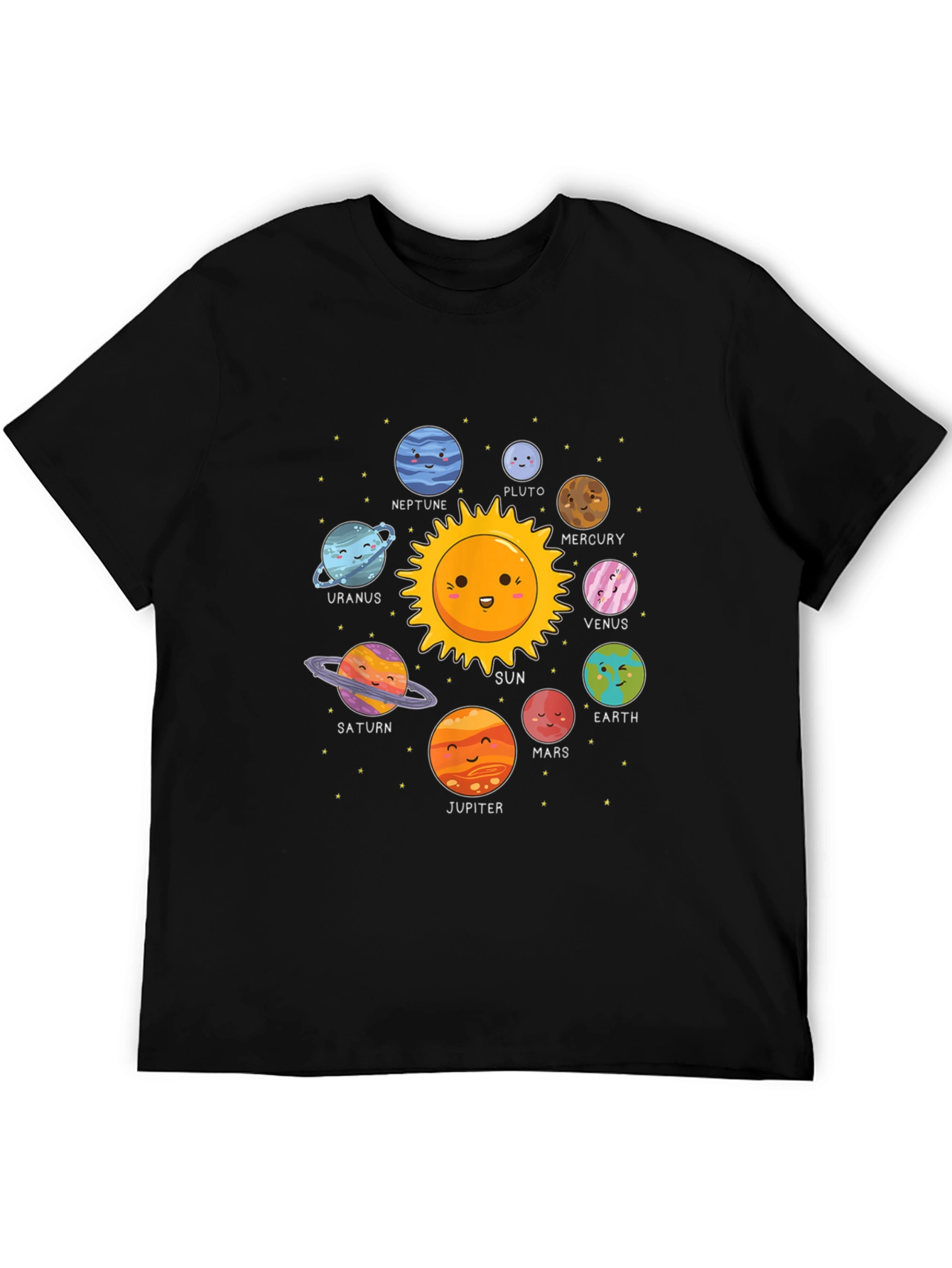 Solar System Graphic Print Tee