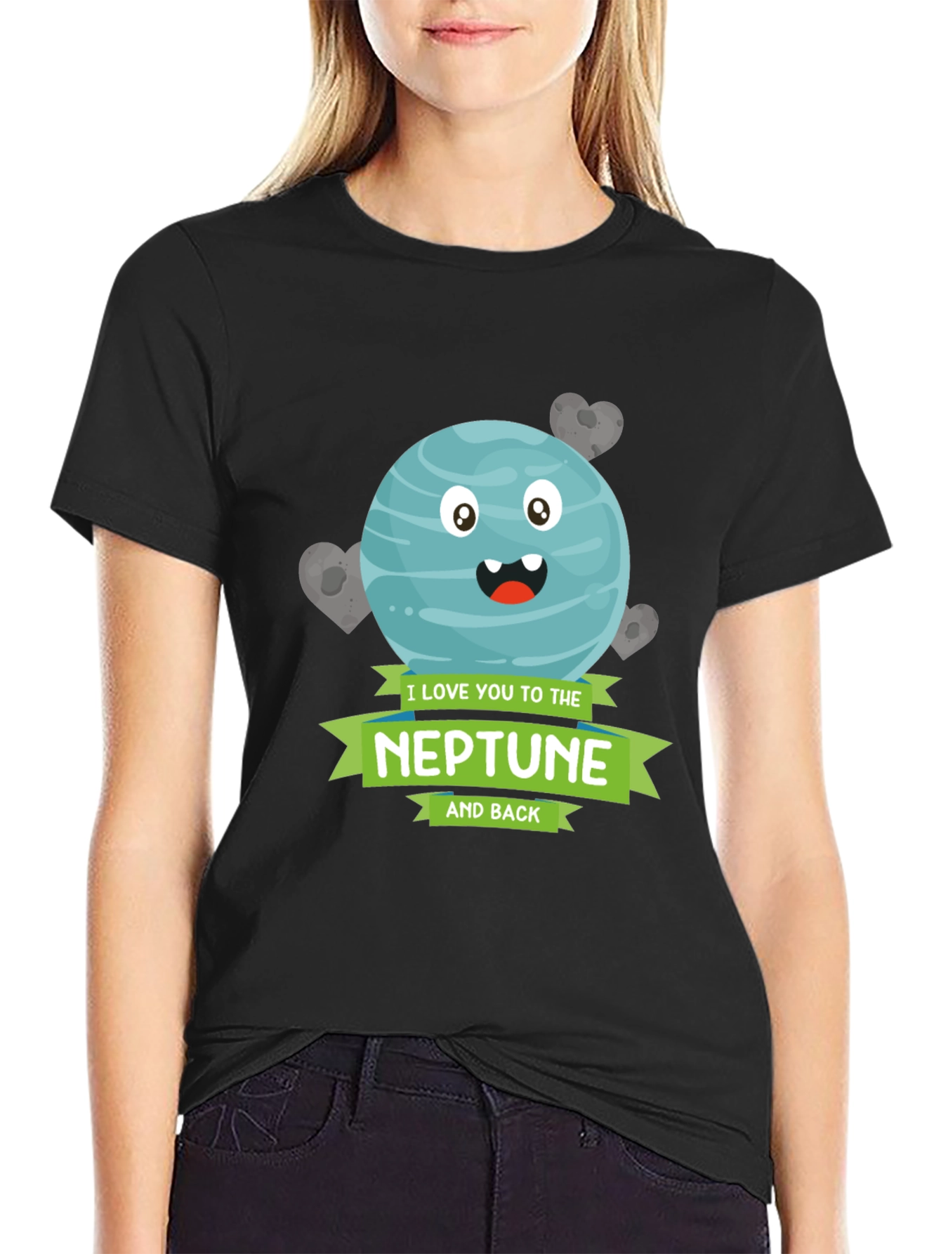 I Love You to the Neptune and Back Graphic Tee