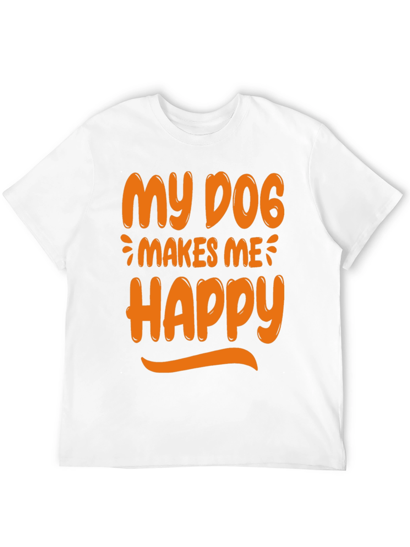 My Dog Makes Me Happy Graphic Tee