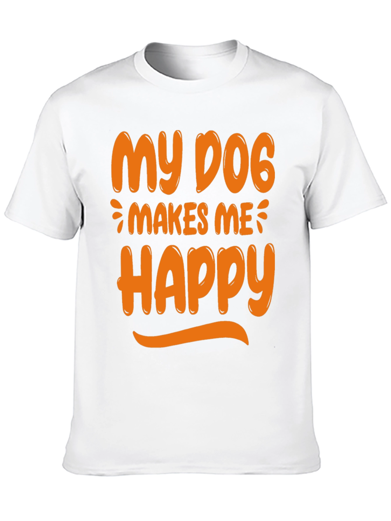 My Dog Makes Me Happy Graphic Tee