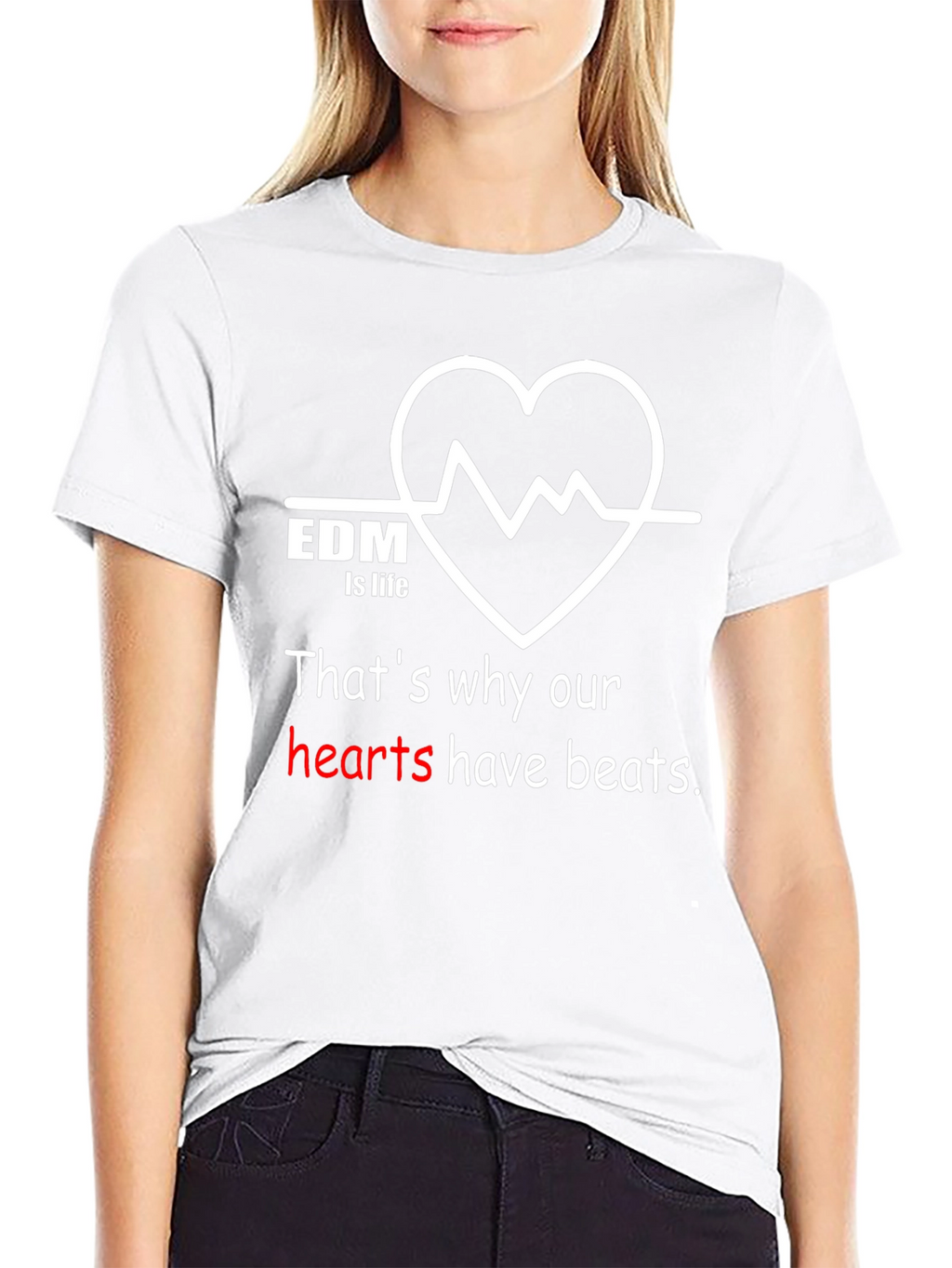 EDM is Life Graphic T-Shirt - Music Lover Tee
