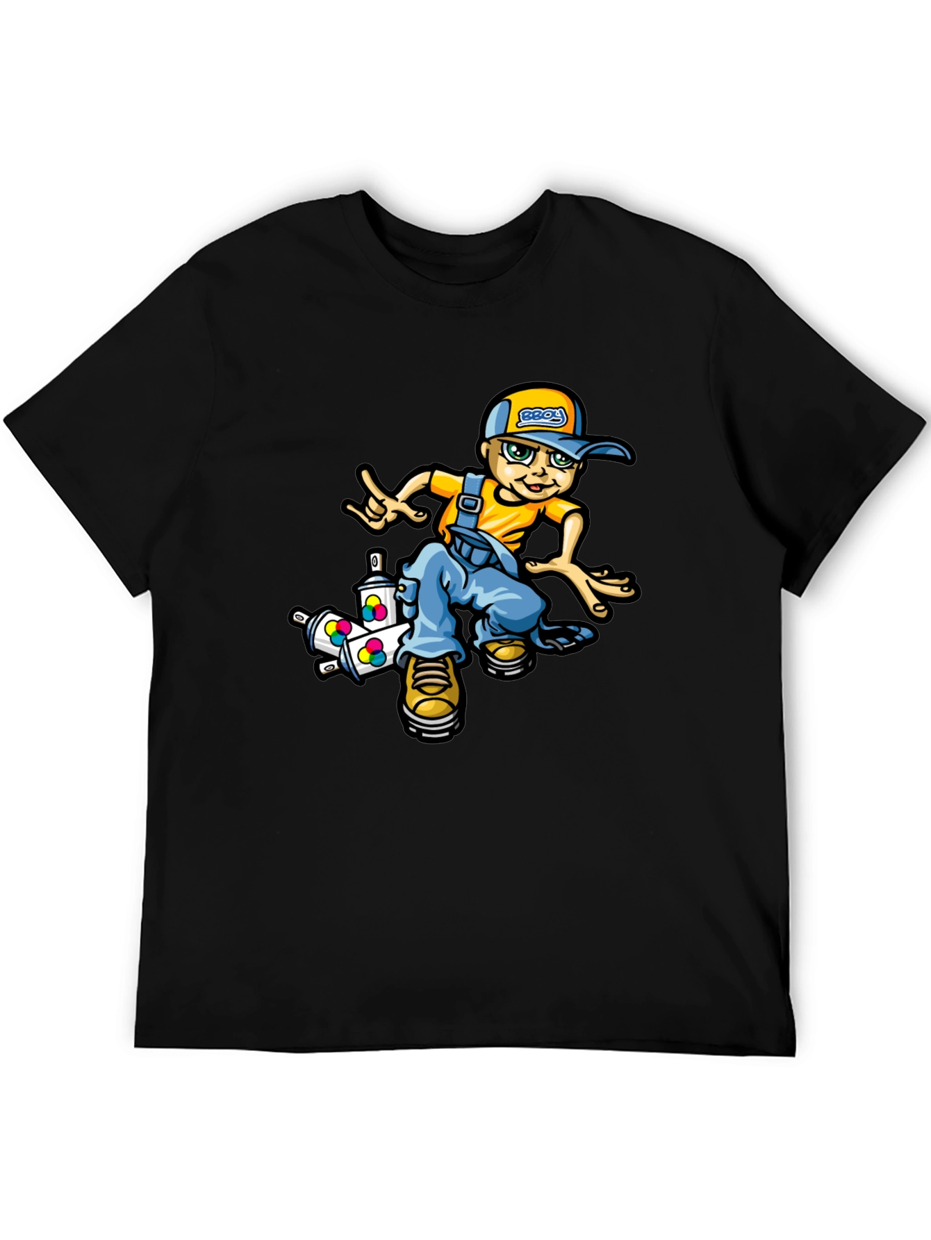 Cool Cartoon Boy T-Shirt
