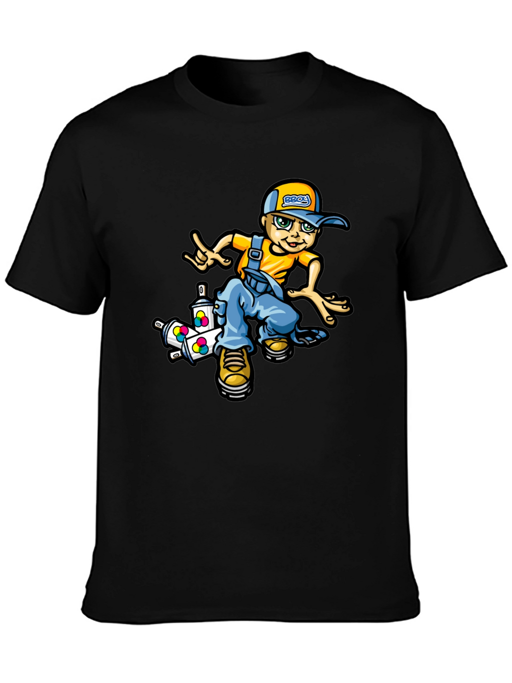 Cool Cartoon Boy T-Shirt