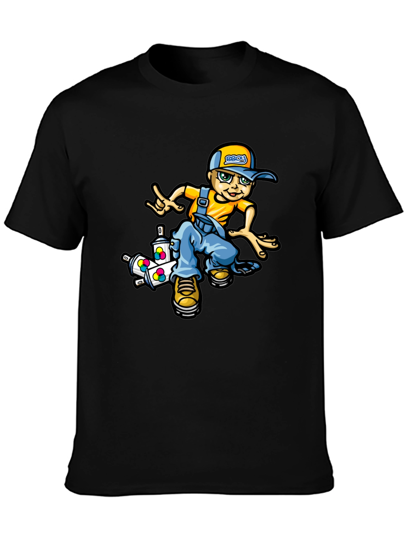 Cool Cartoon Boy T-Shirt