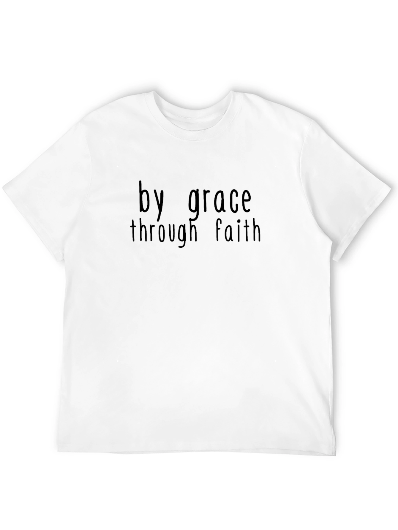 By Grace Through Faith T-Shirt - Christian Apparel