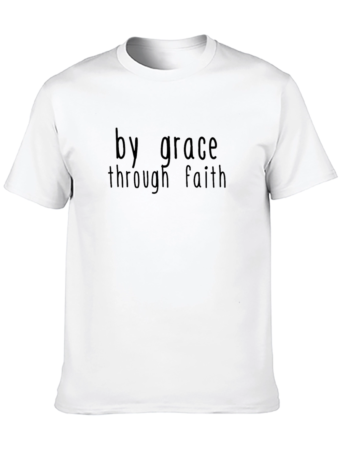 By Grace Through Faith T-Shirt - Christian Apparel
