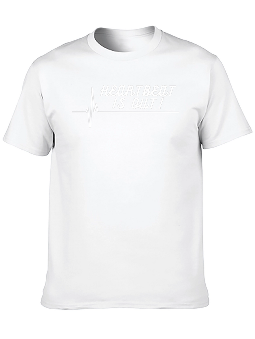 Heartbeat Is Out! Graphic Tee - Black