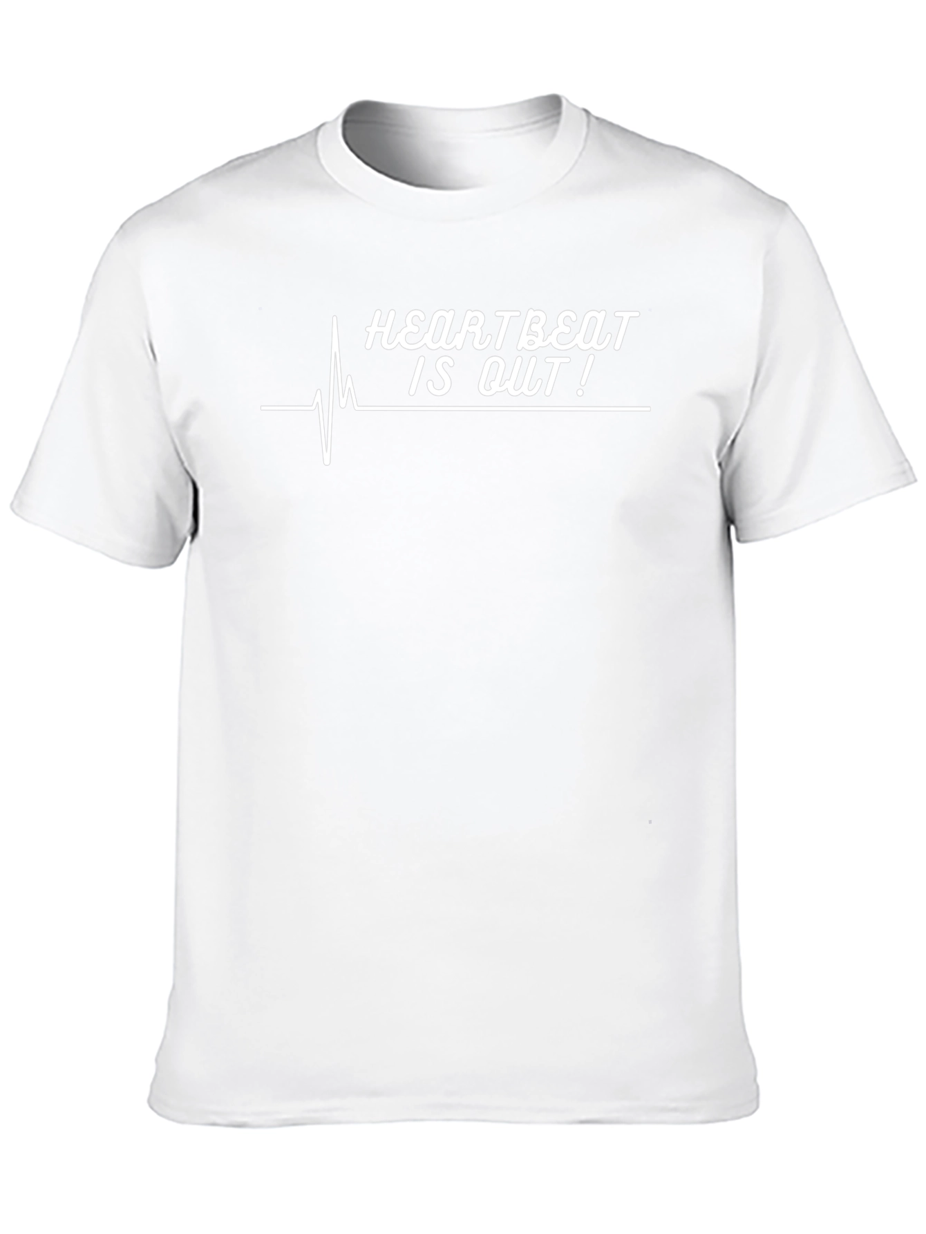 Heartbeat Is Out! Graphic Tee - Black