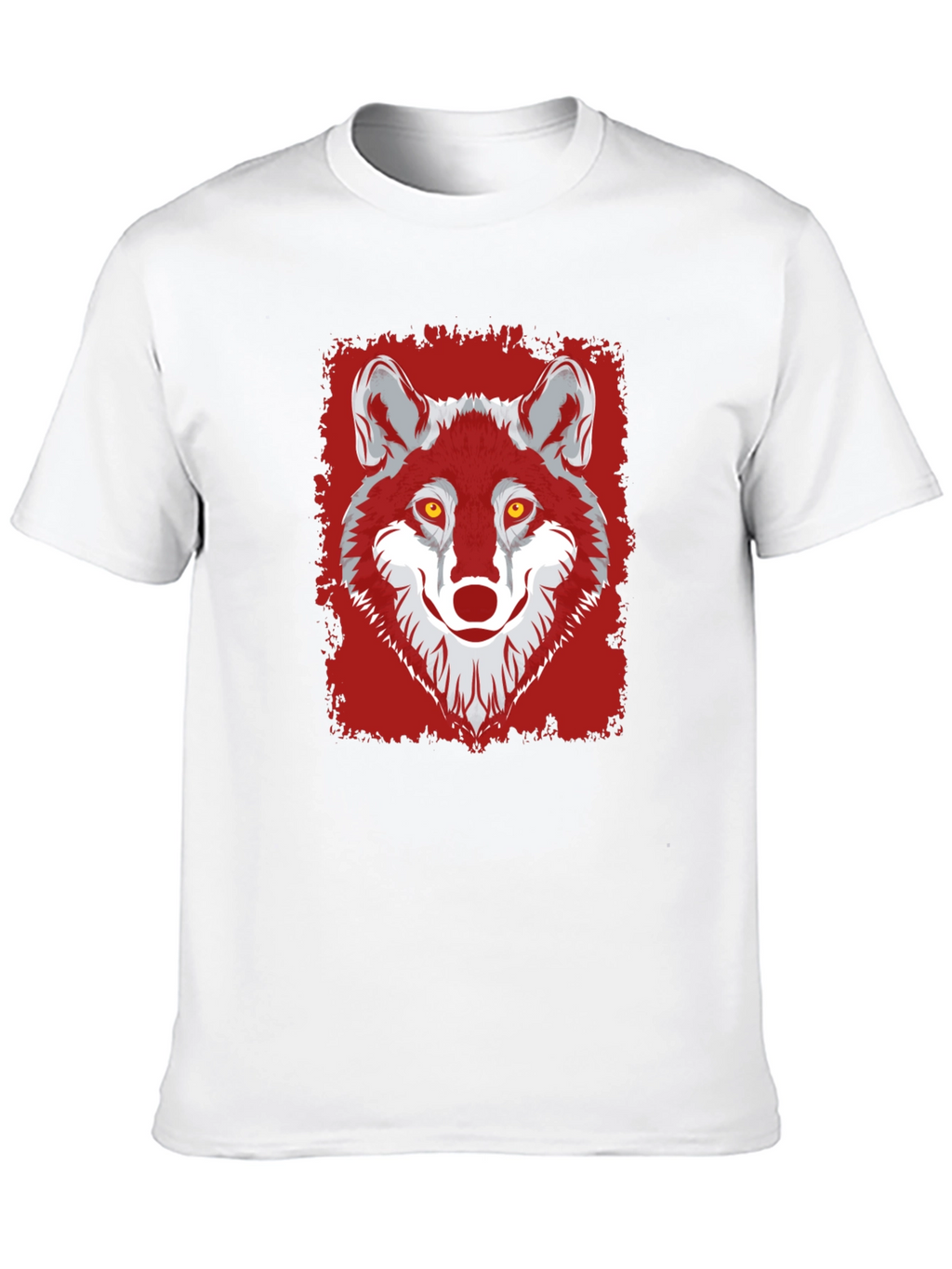 Wolf Graphic Tee - Mens Black T-Shirt