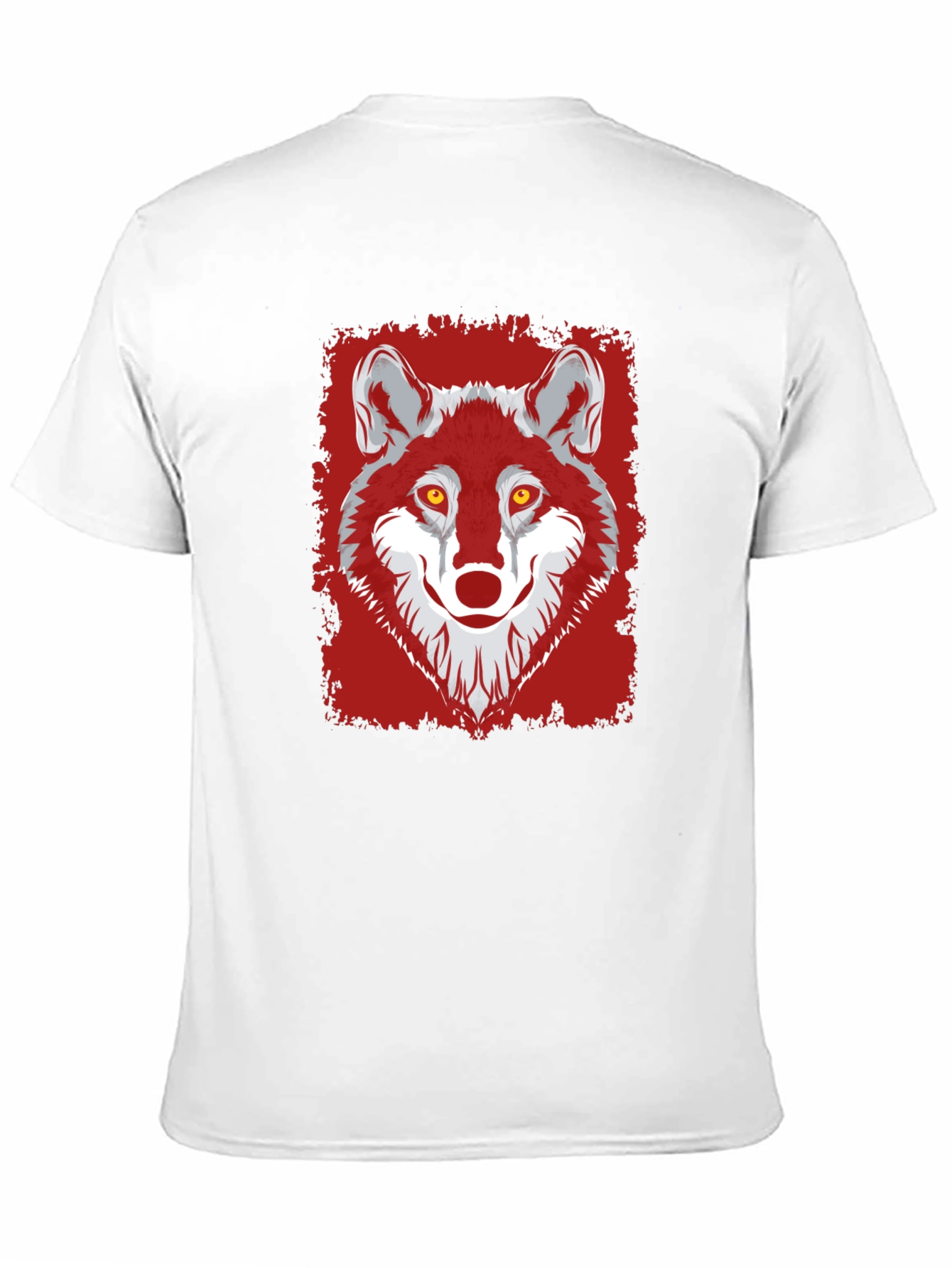 Wolf Graphic Tee - Mens Black T-Shirt