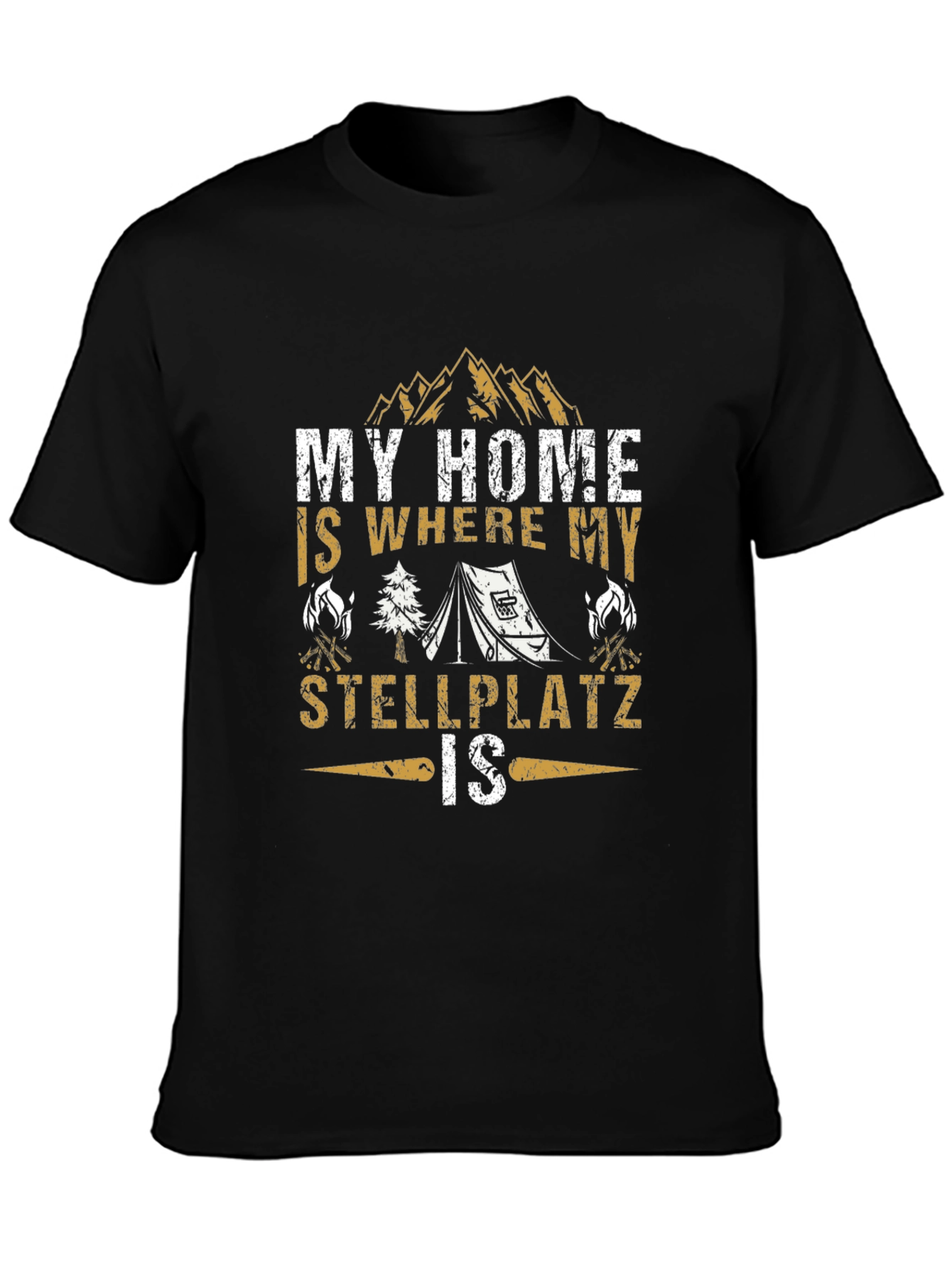 Camping Stellplatz T-Shirt
