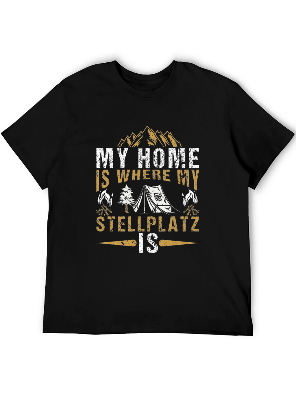 Camping Stellplatz T-Shirt