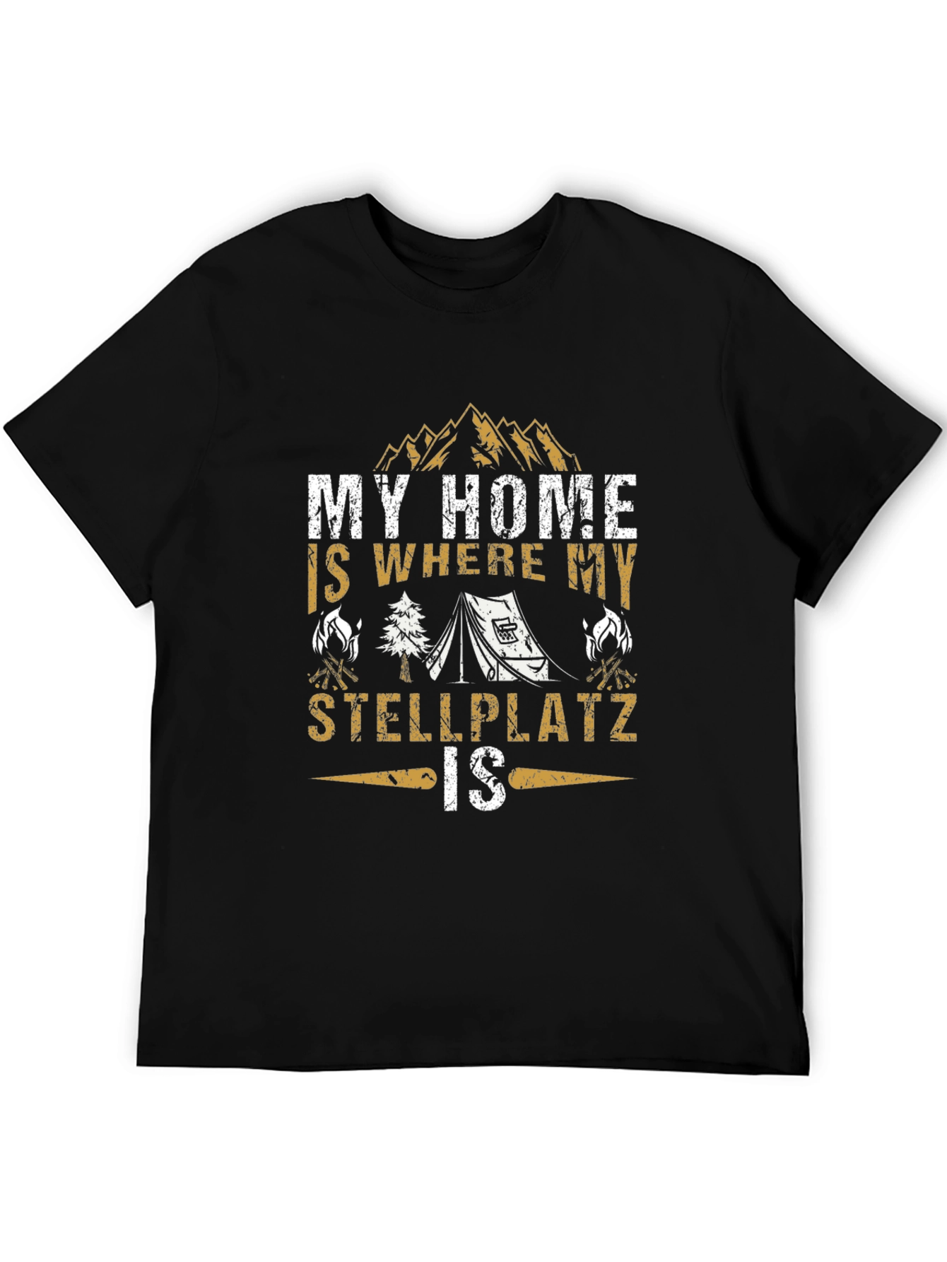 Camping Stellplatz T-Shirt