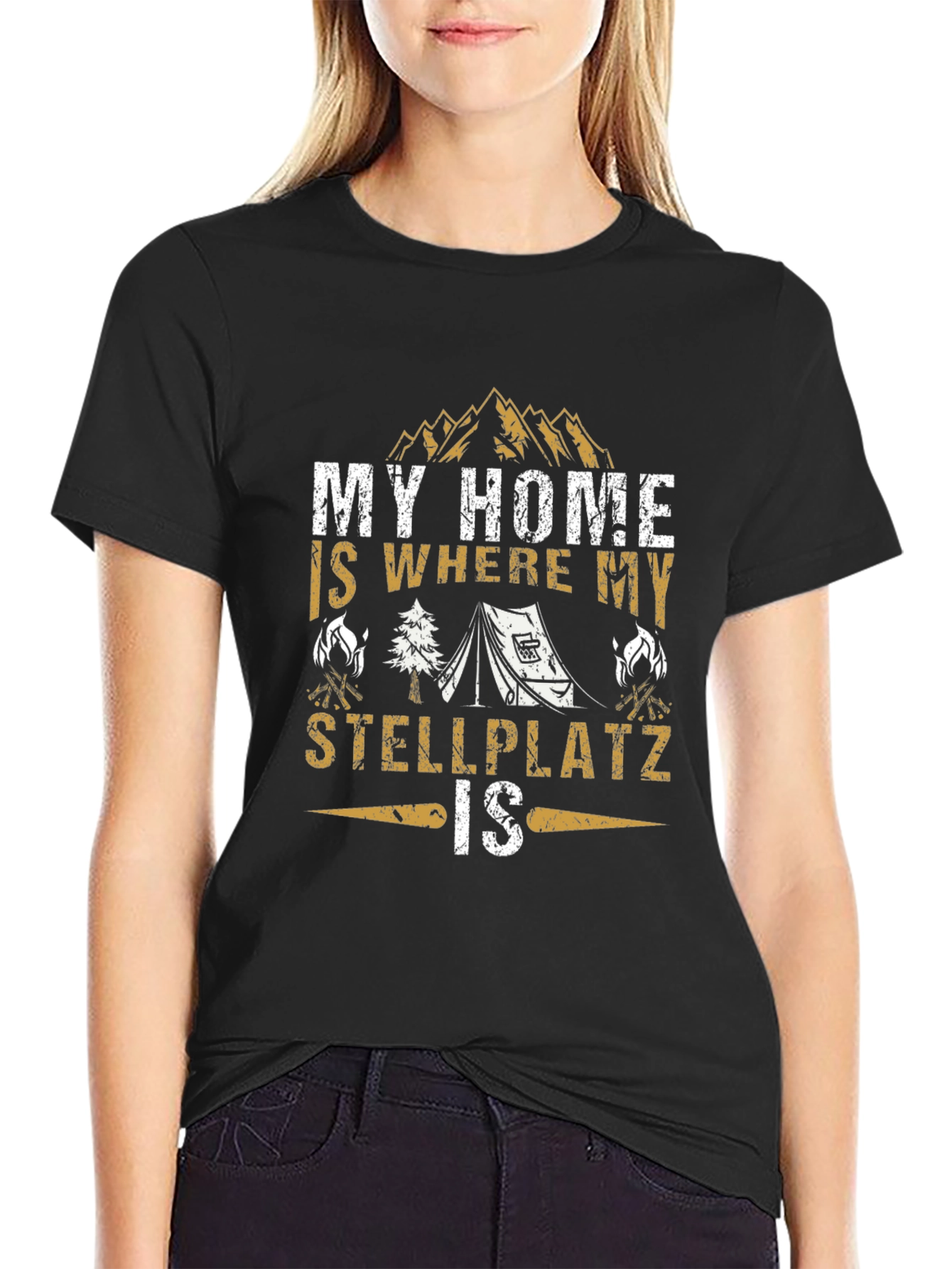Camping Stellplatz T-Shirt
