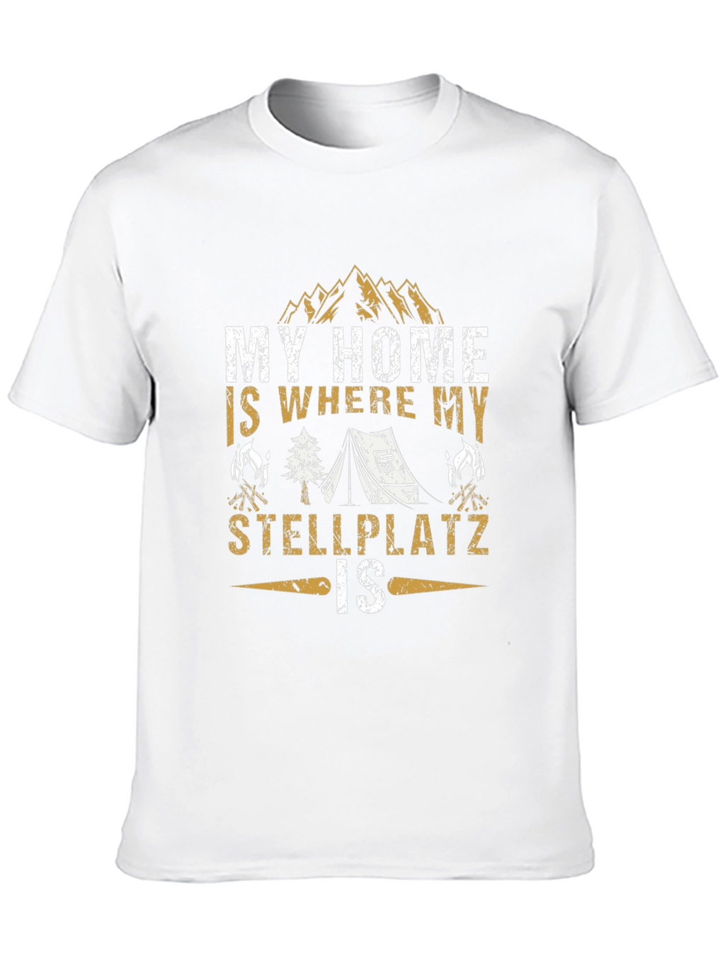 Camping Stellplatz T-Shirt