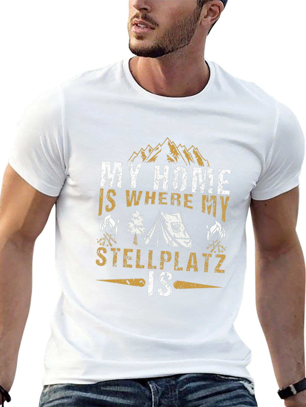 Camping Stellplatz T-Shirt