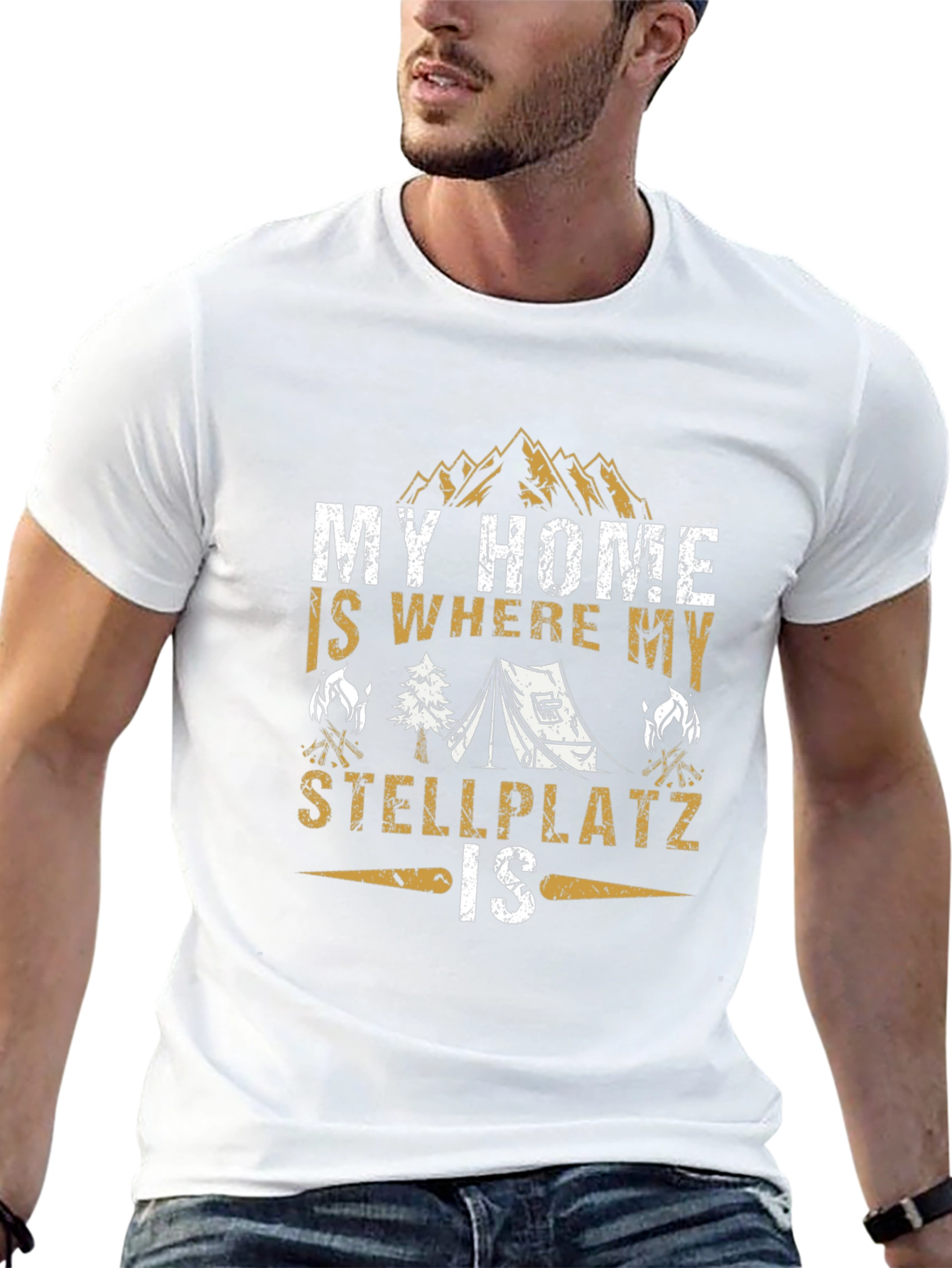Camping Stellplatz T-Shirt
