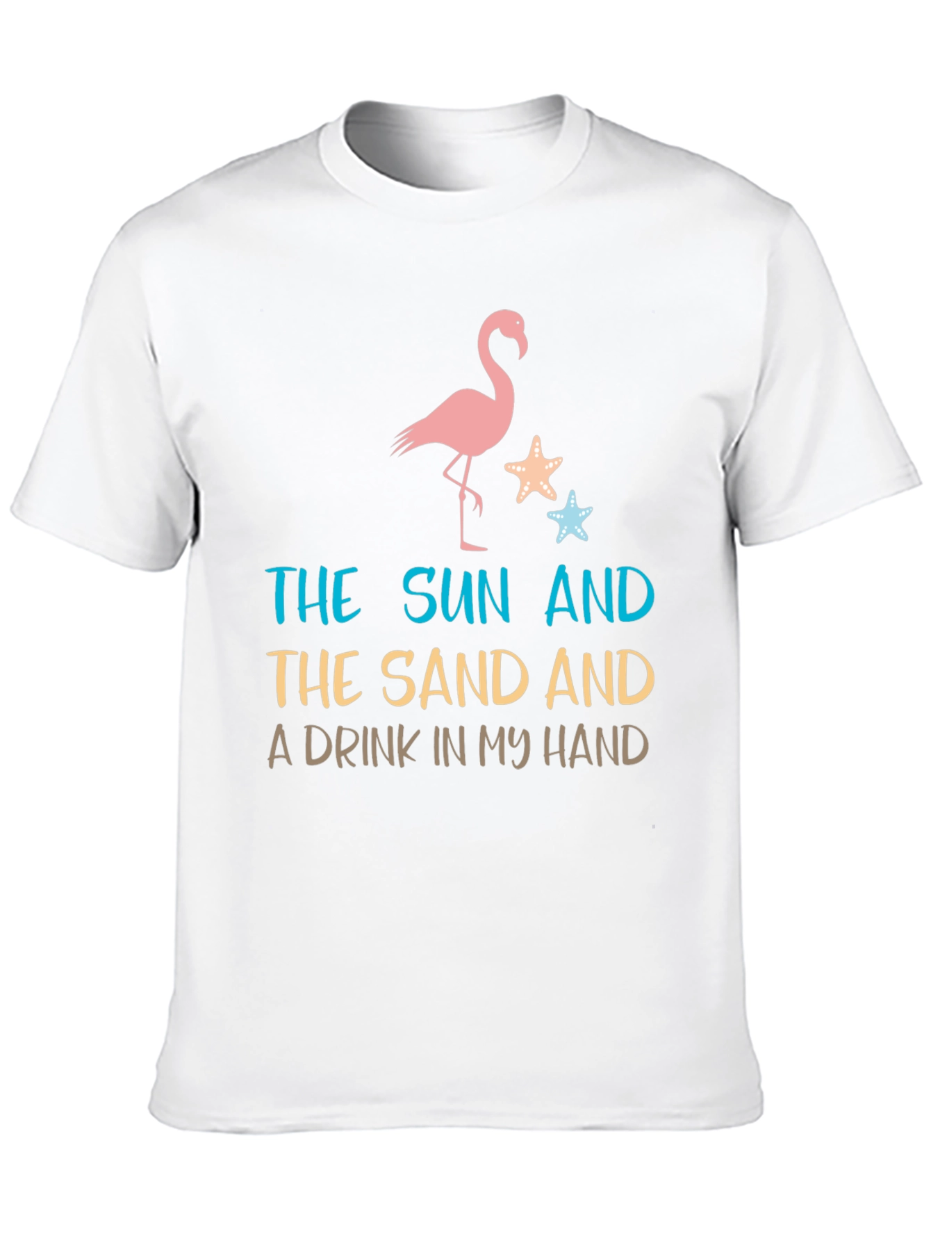 Beach Vibes Tee: Sun Sand Drink