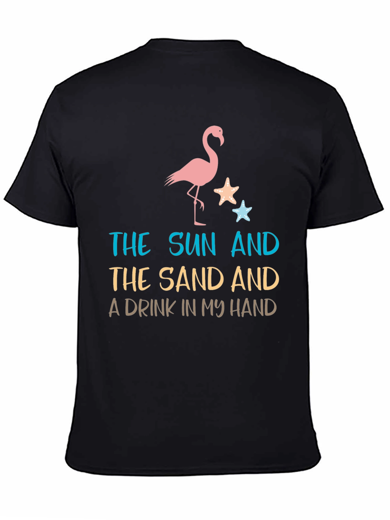 Beach Vibes Tee: Sun Sand Drink