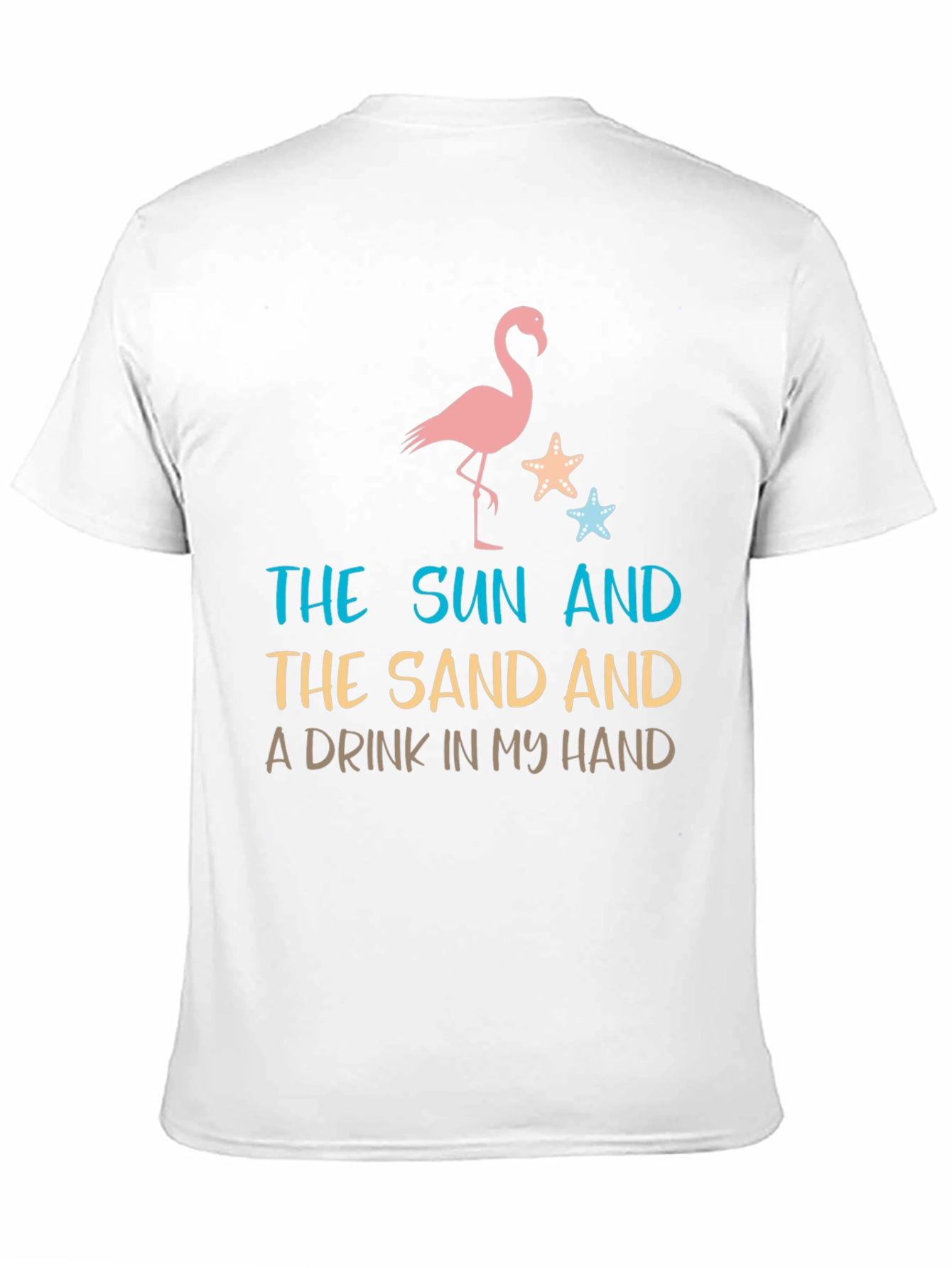 Beach Vibes Tee: Sun Sand Drink