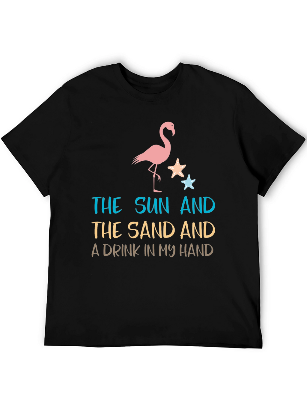 Beach Vibes Tee: Sun Sand Drink
