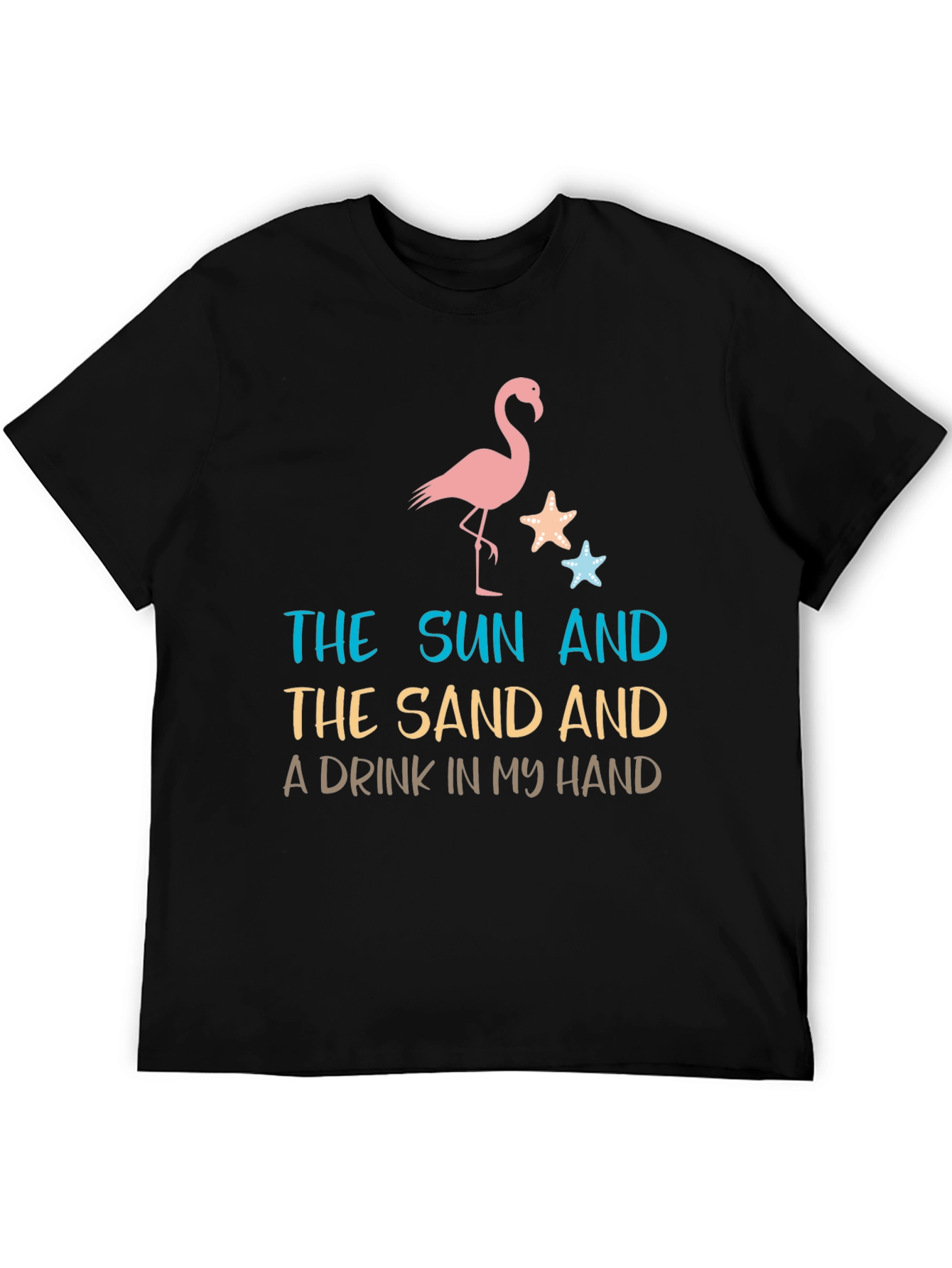 Beach Vibes Tee: Sun Sand Drink