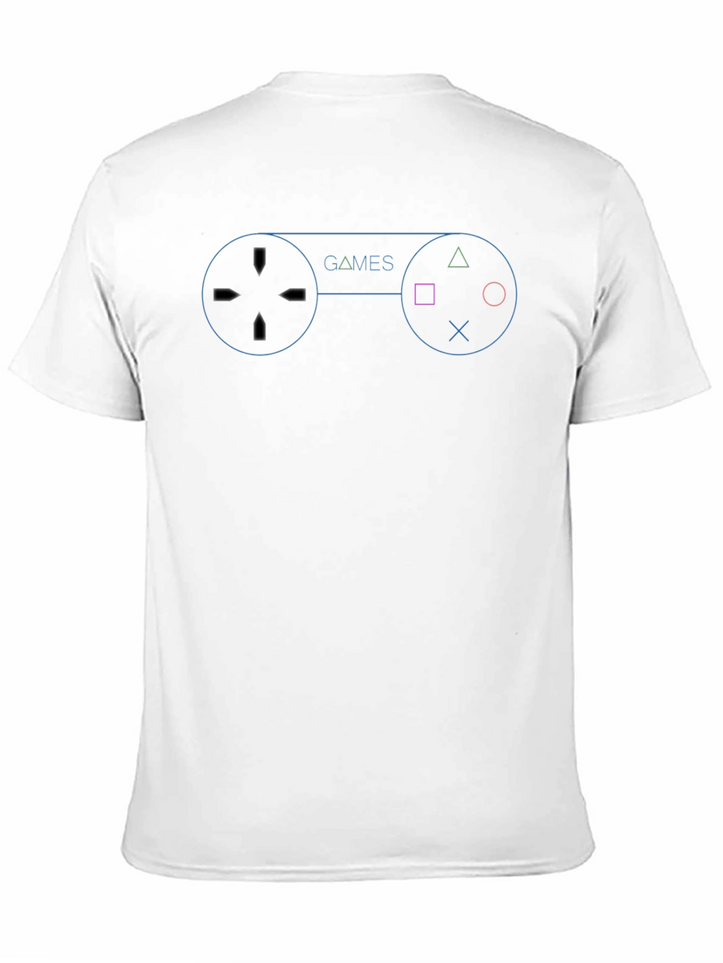 Gamer T-Shirt - Controller Graphic - Black